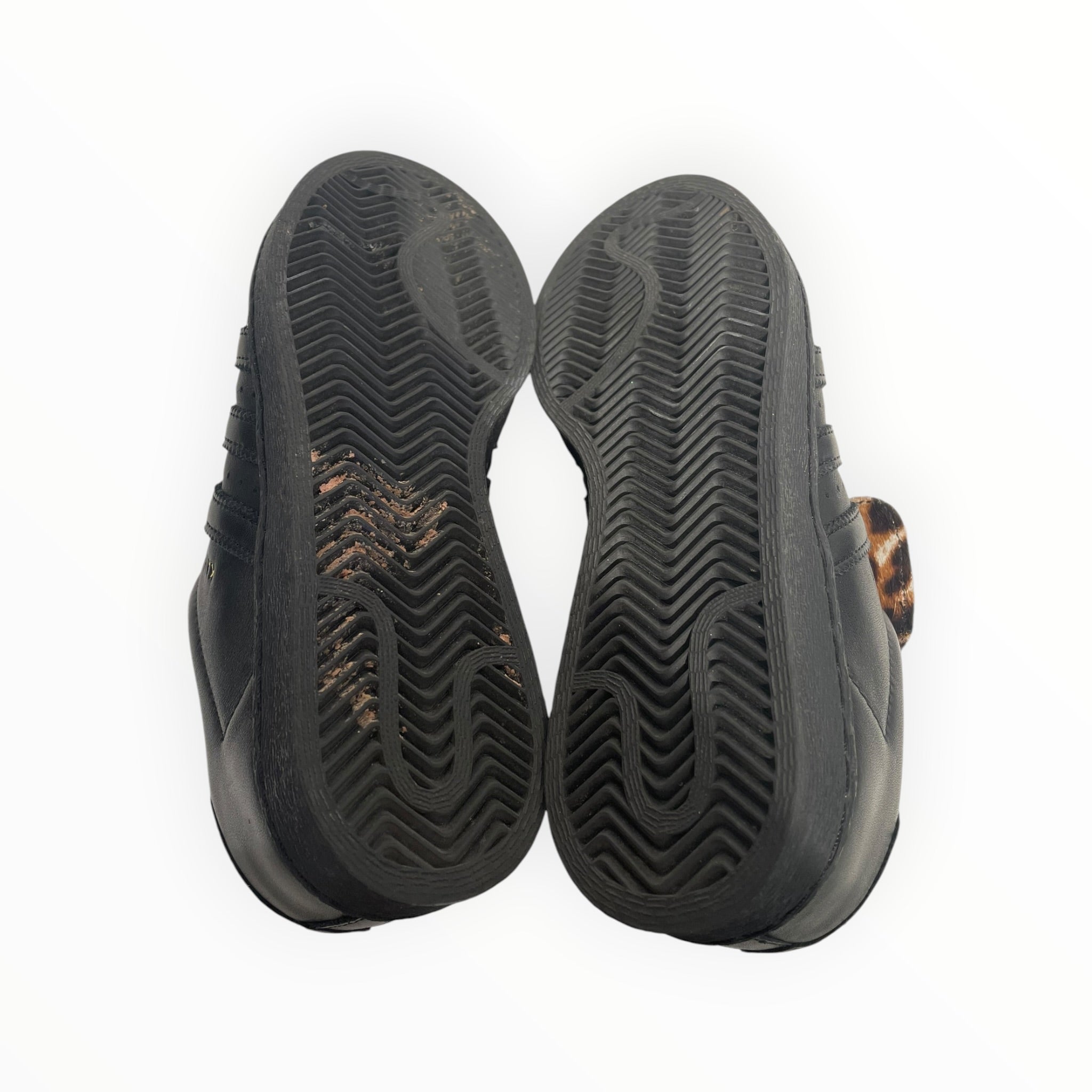 adidas/Low-Sneakers/US 8/Animal Pattern/Leather/BLK/WILLY CHAVARRIA CHEETAH PRINT view 4