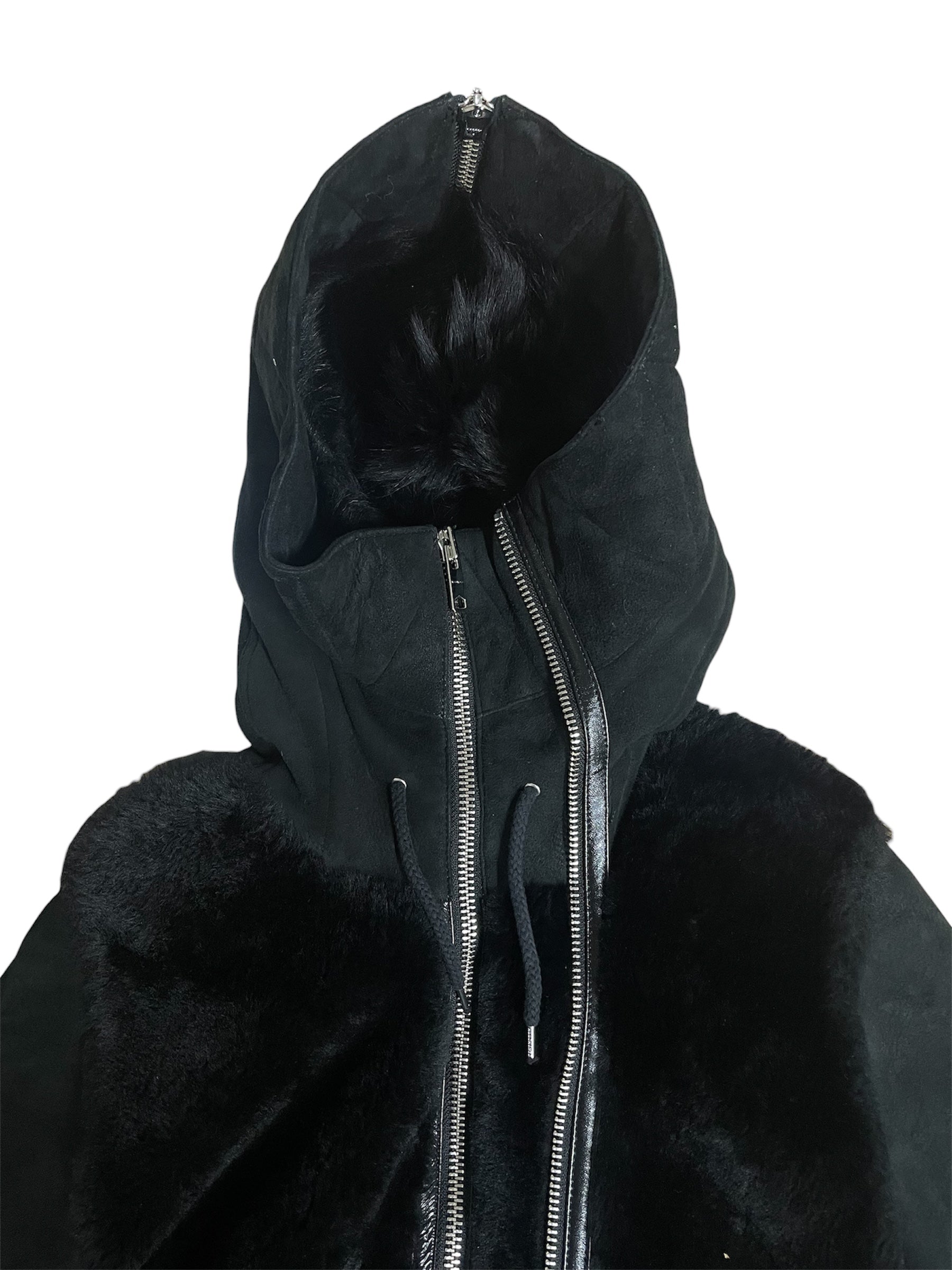 ALLSAINTS/Coat/XS/Sheepskin/BLK/STATE LUX PARKA view 4