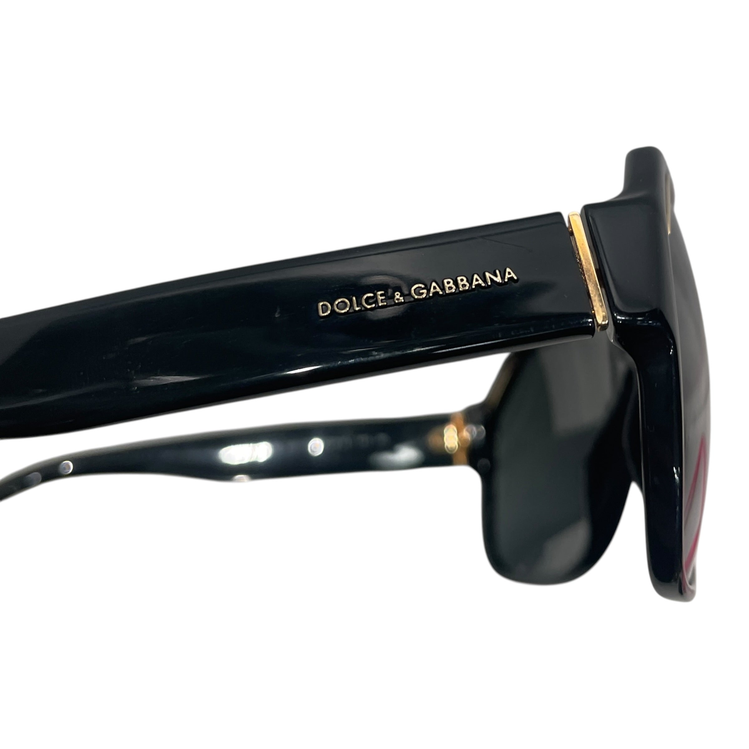 DOLCE&GABBANA/Sunglasses/Plastic/BLK/M's/DG4138 AVIATOR GLD ACCENT view 4