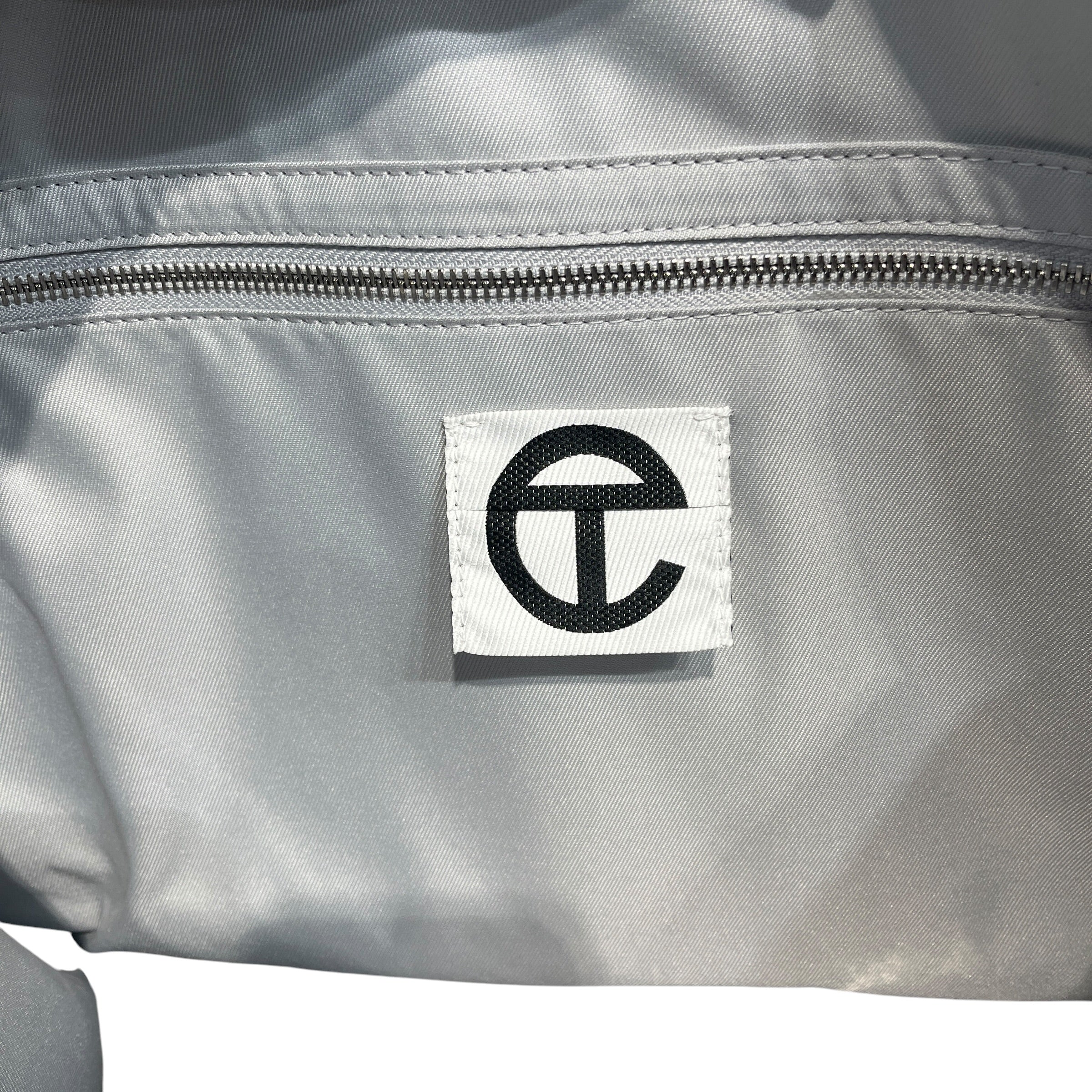 Telfar/Tote Bag/Graphic/Cotton/GRY/Large Shopping Bag view 6