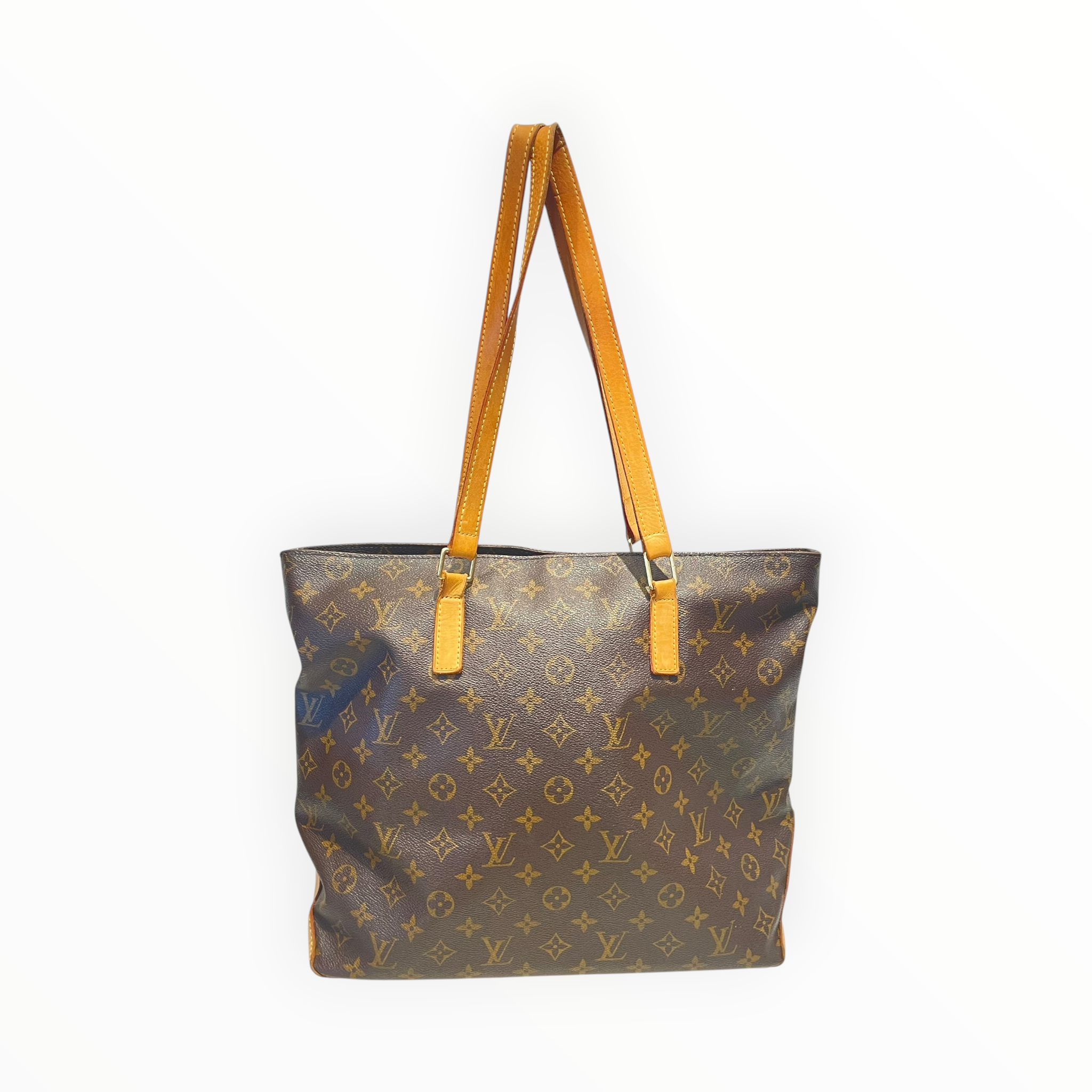 LOUIS VUITTON/Tote Bag/Monogram/Leather/BRW/CABAS MEZZO TOTE view 2