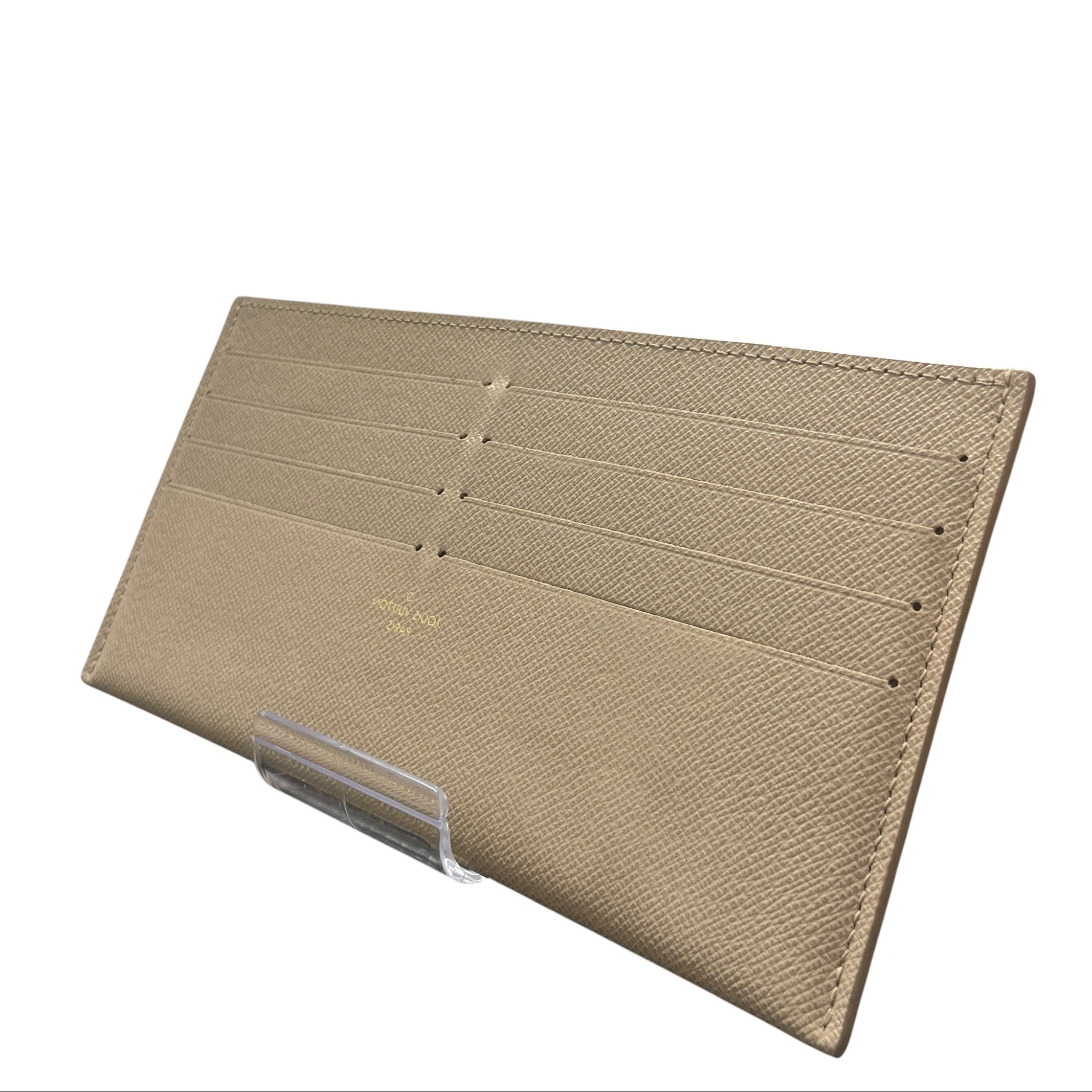 LOUIS VUITTON/Wallet/Leather/BEG/Pouchette Felicie empreinte view 1