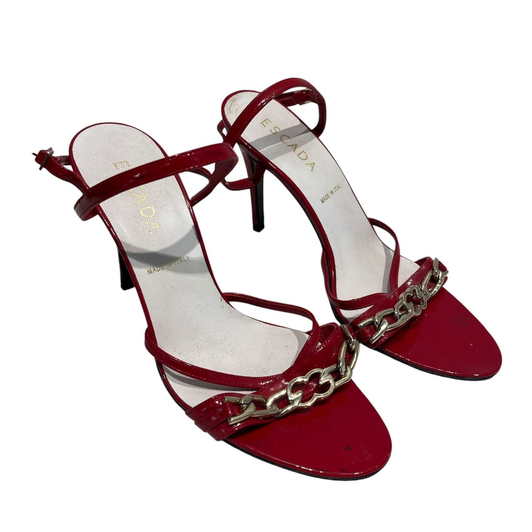ESCADA/Heels/EU 38.5/RED/CHAINTOE view 1