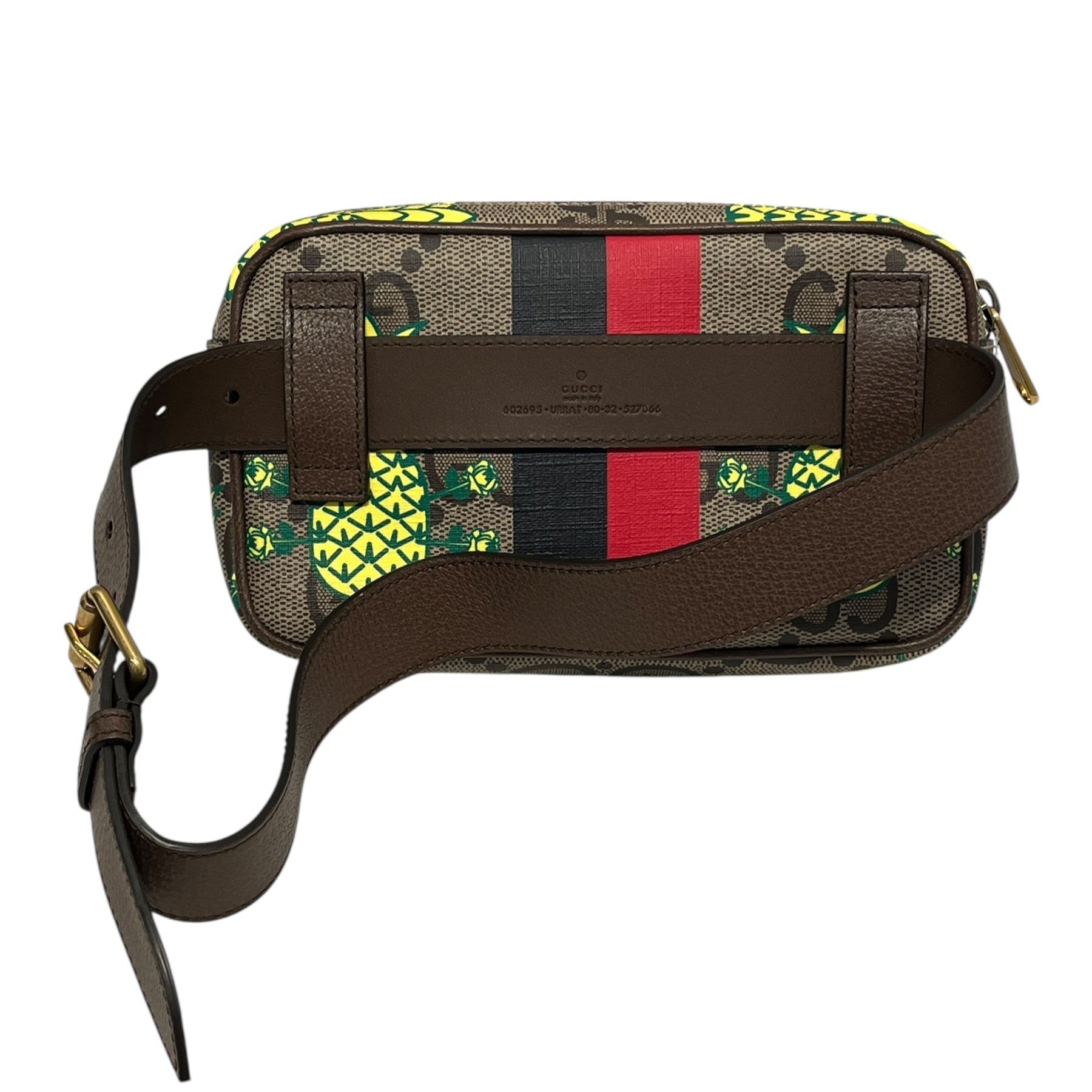 GUCCI/Fanny Pack/Leather/BRW/Pineapple Belt Bag view 2