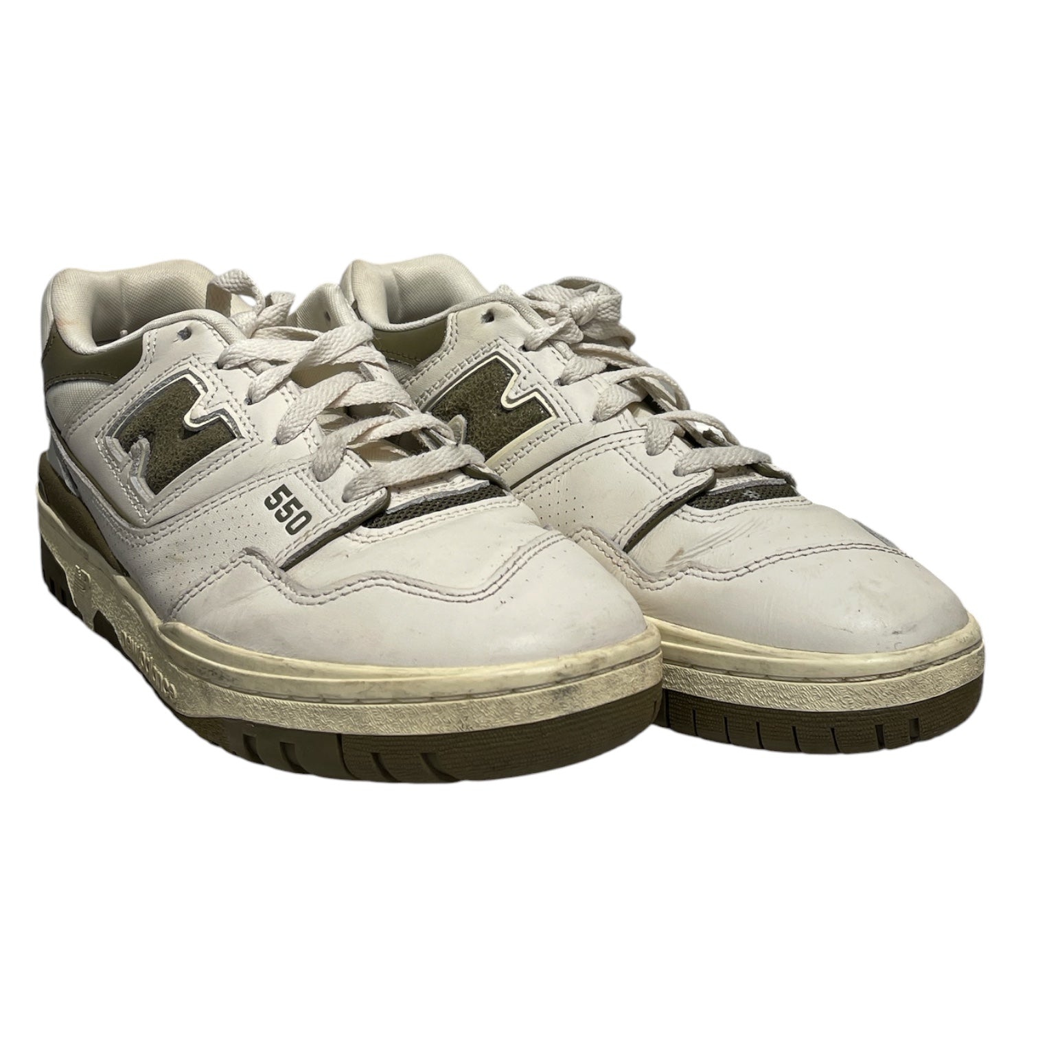 NEW BALANCE/AIME LEON DORE/Low-Sneakers/US 6.5/Leather/WHT/AIME LEON DORE  X NEW BALANCE view 1