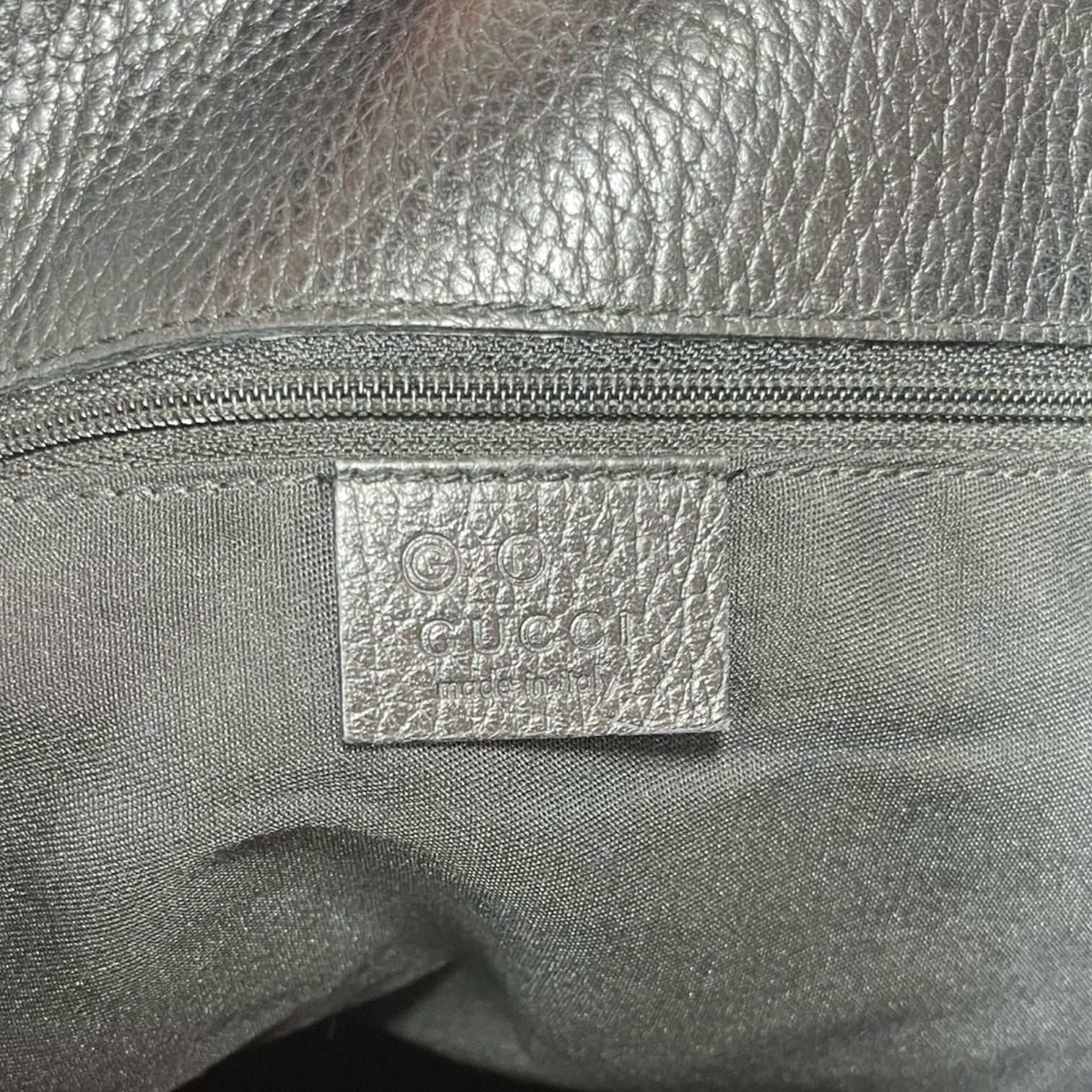 GUCCI/Tote Bag/Leather/BLK/GIFFORD view 6