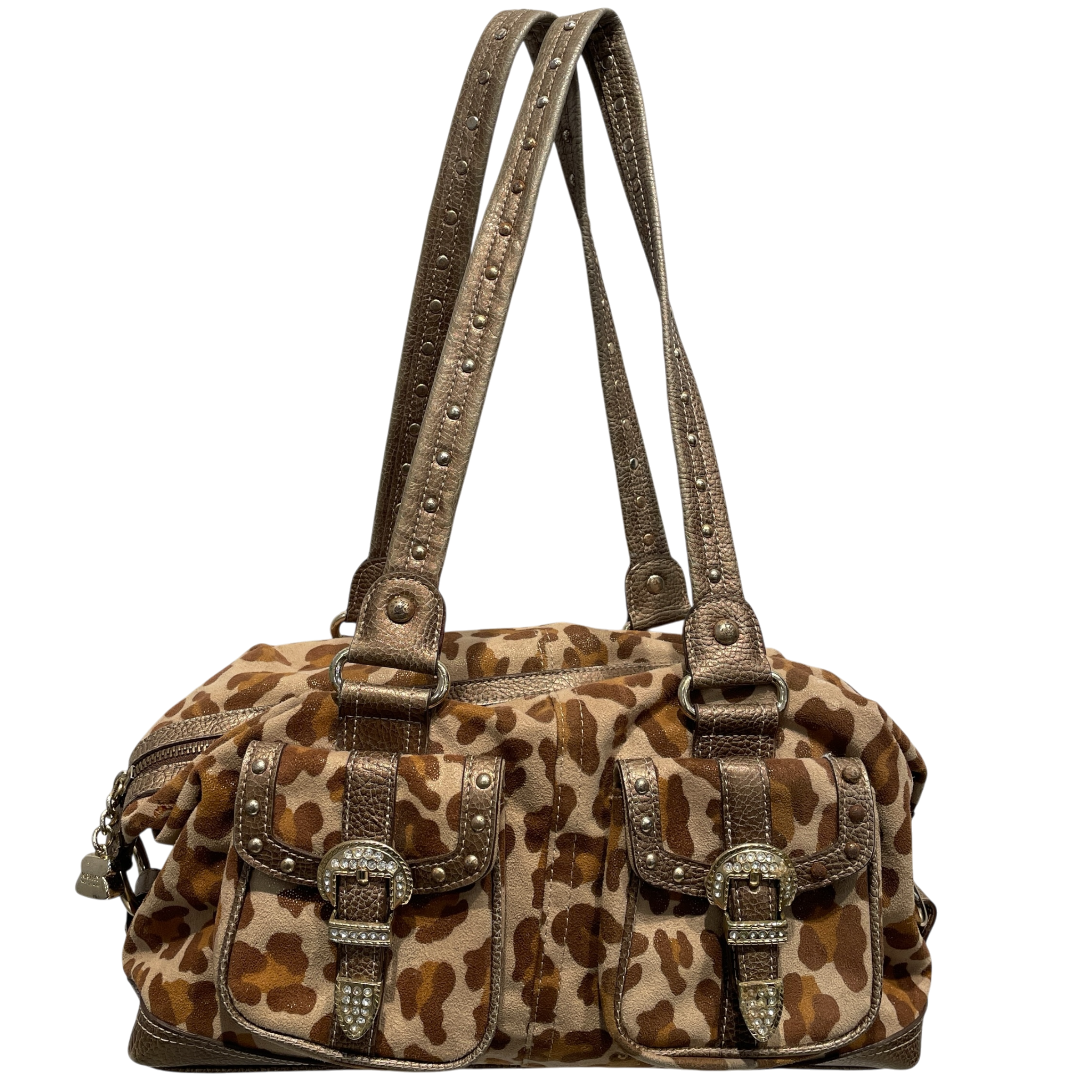 kathy new zealand/Hand Bag/Animal Pattern/Suede/CML/ view 1