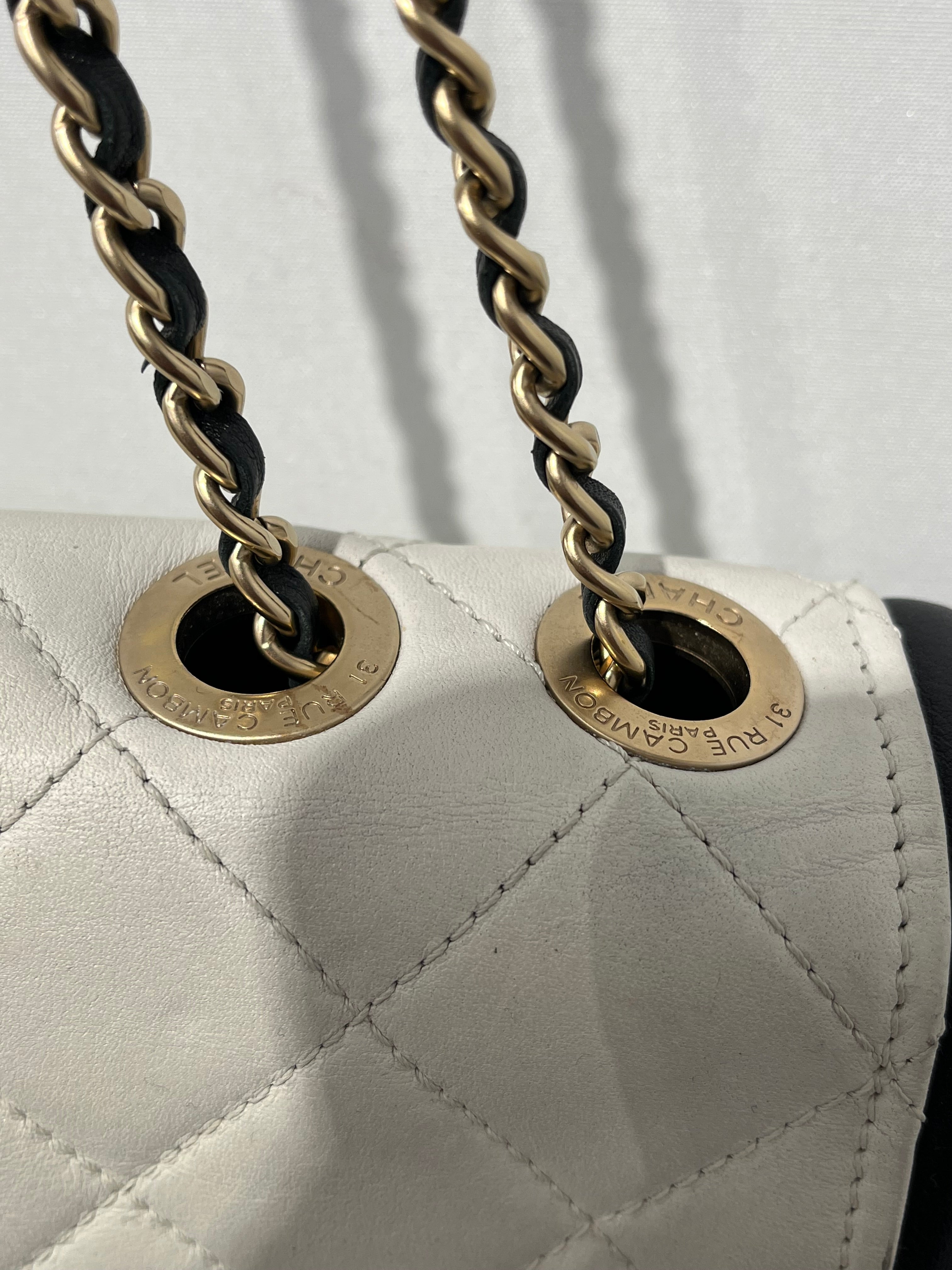 CHANEL/Bag/Leather/WHT/LAGERFELD FLAP BAG view 7