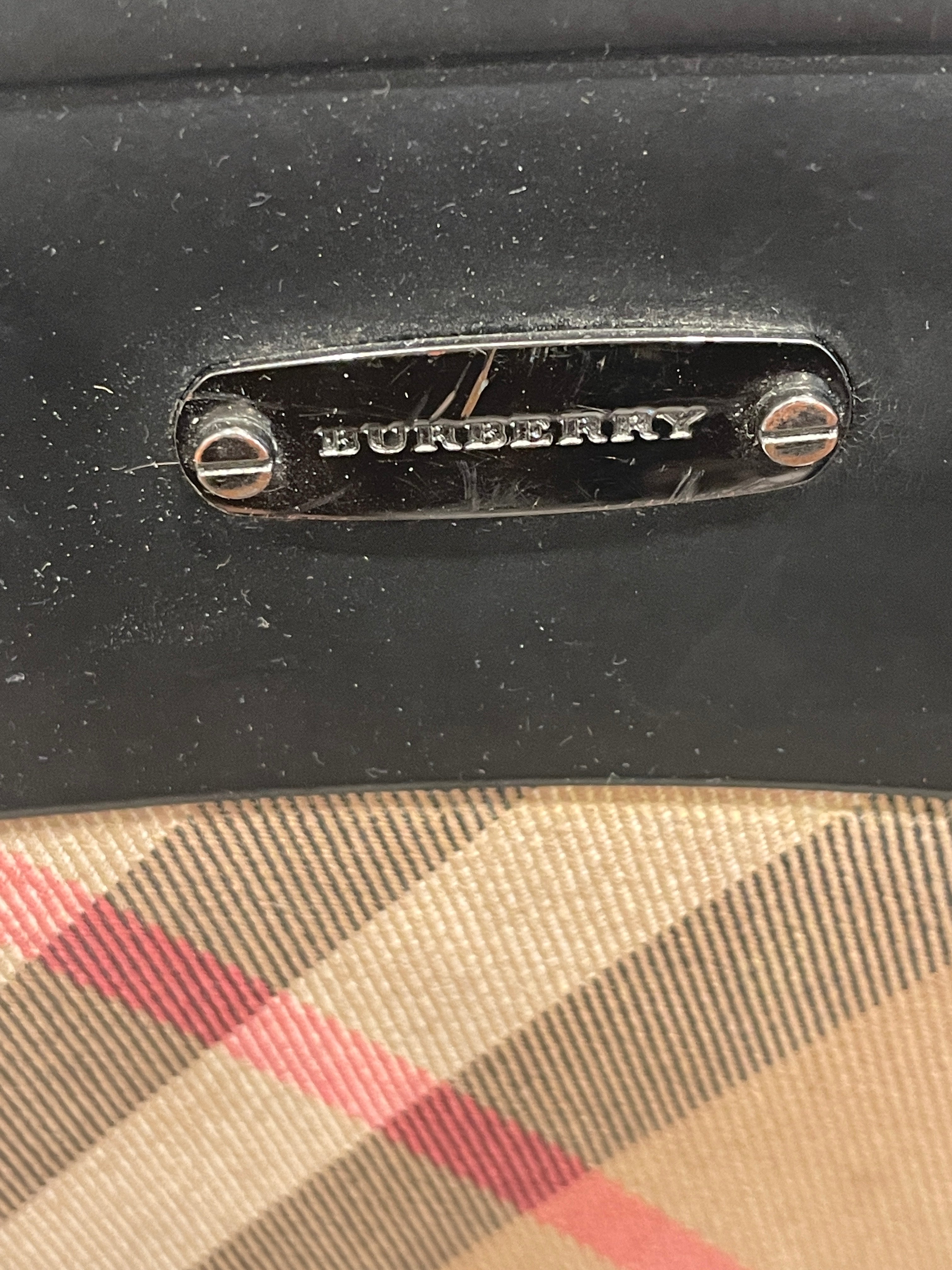BURBERRY LONDON/Boots/BLK/RAIN BOOTS KNEE HIGH view 5