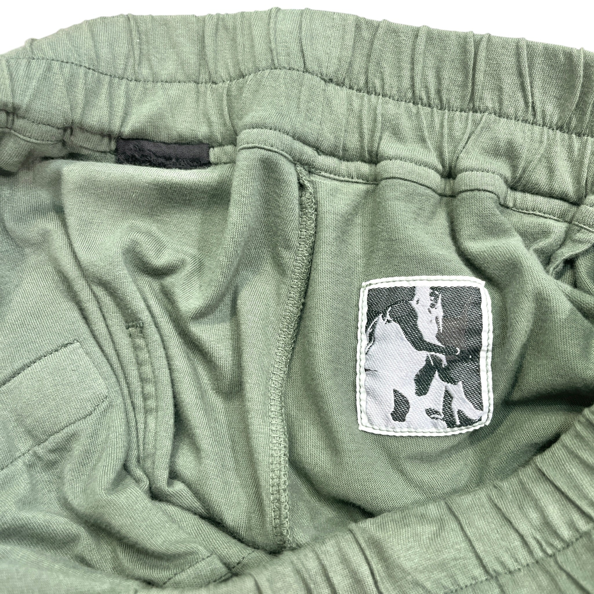 RICK OWENS DRKSHDW/Bootcut Pants/XS/Cotton/GRN/ view 4
