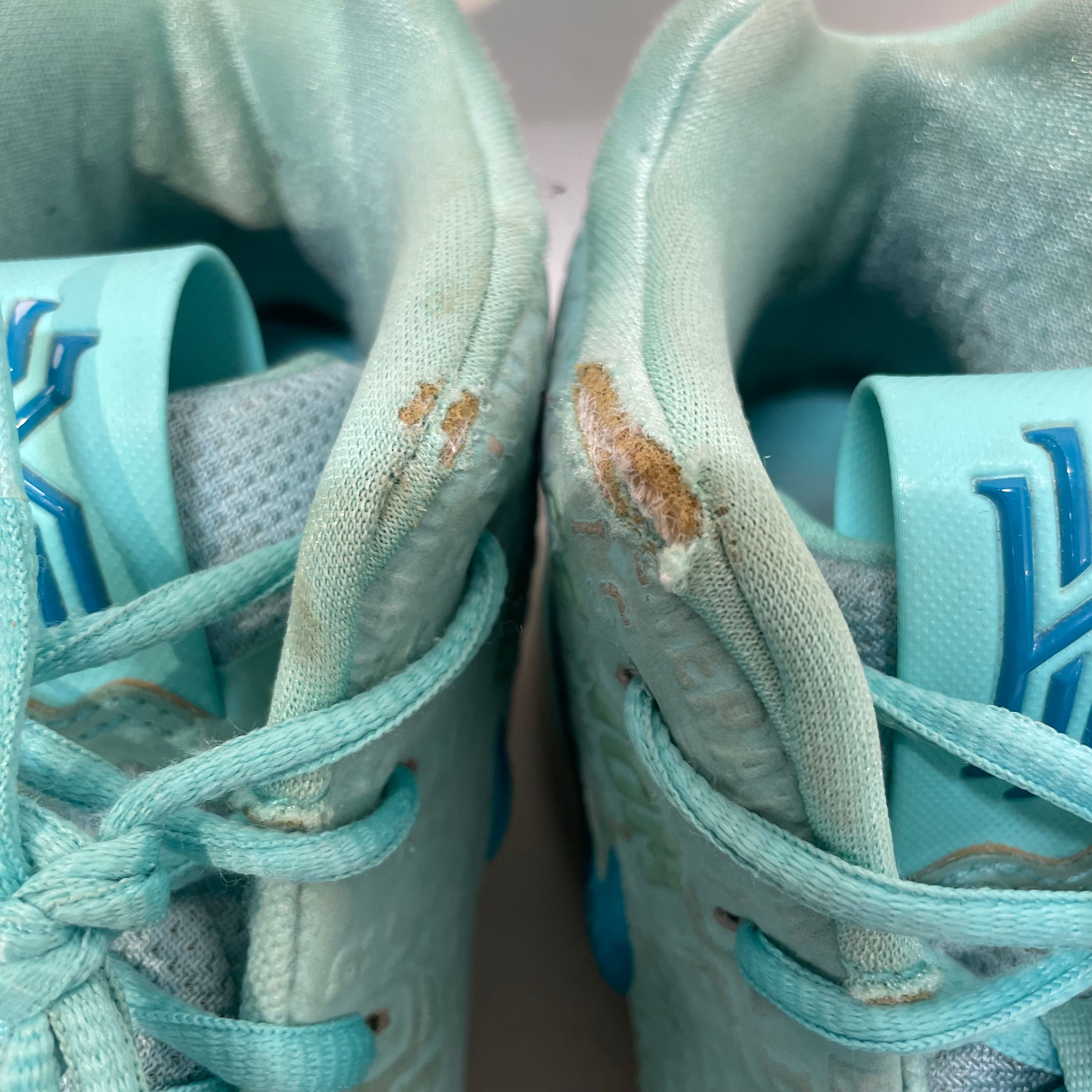 NIKE/Low-Sneakers/US 11.5/Stripe/Cotton/BLU/KYRIE FEMALE POWER 943806-402 view 4