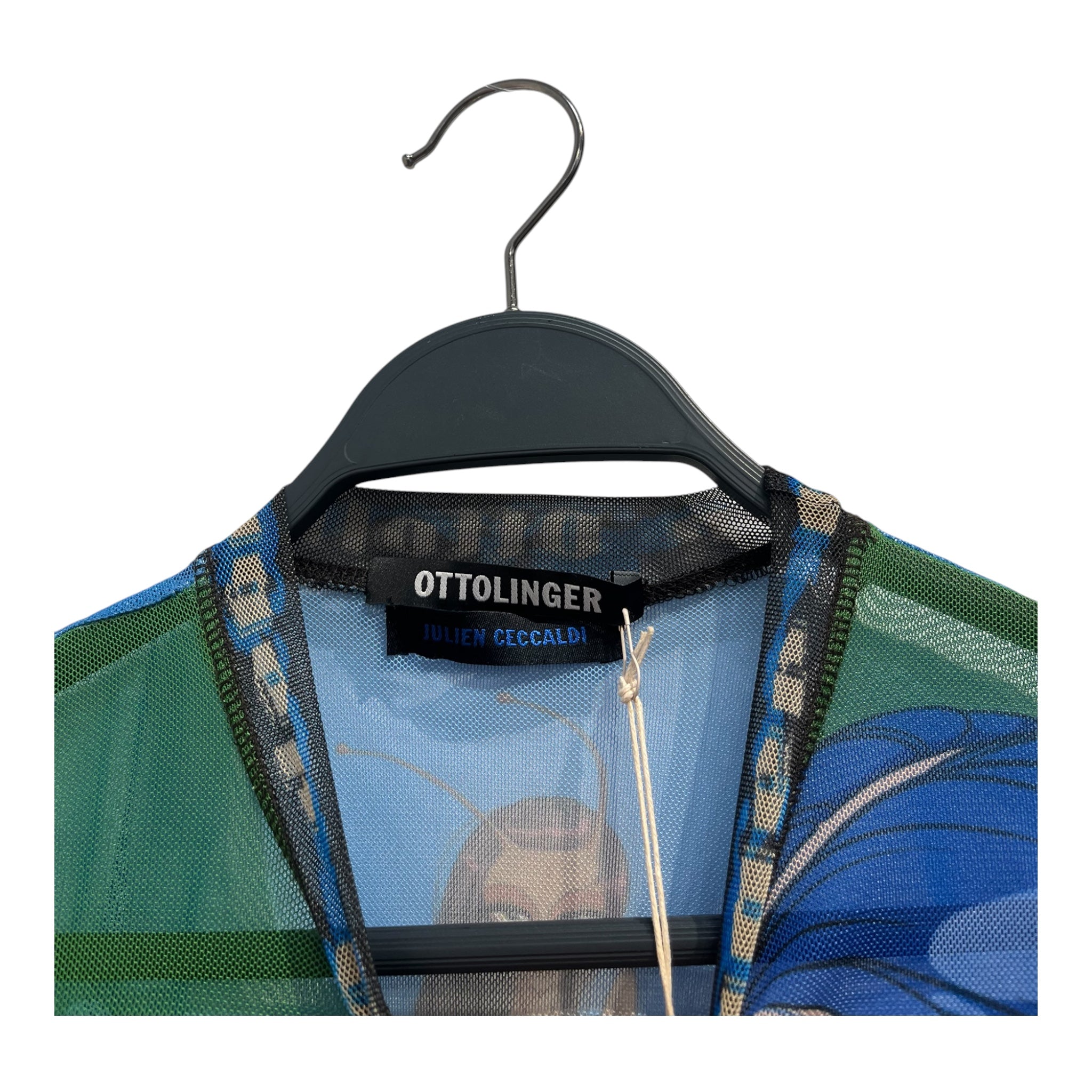 OTTOLINGER/T-Shirt/S/All Over Print/Polyester/GRN/JULIEN CECCALDI ANIME MESH view 2