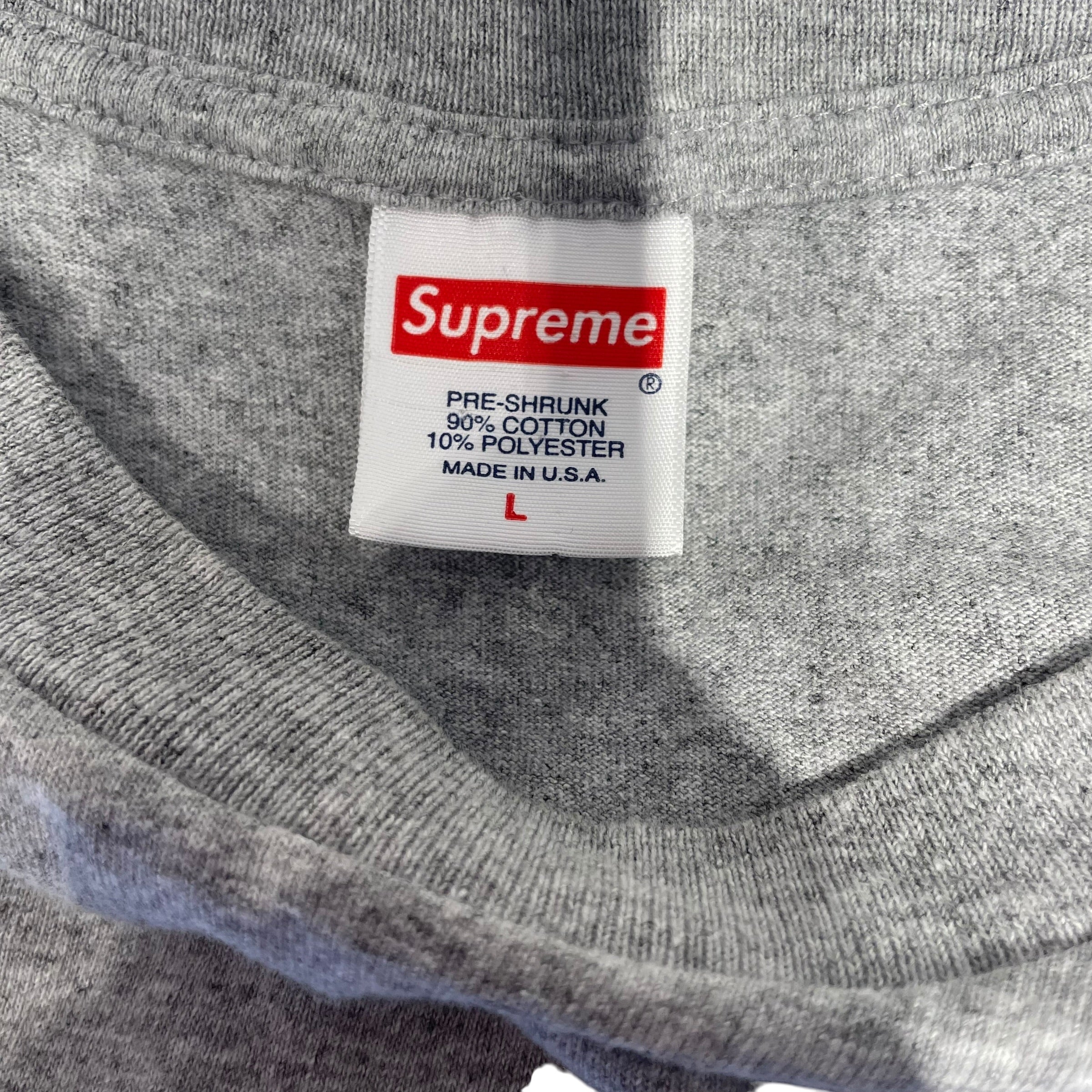 Supreme/T-Shirt/L/Cotton/GRY/All Over Print/ view 3