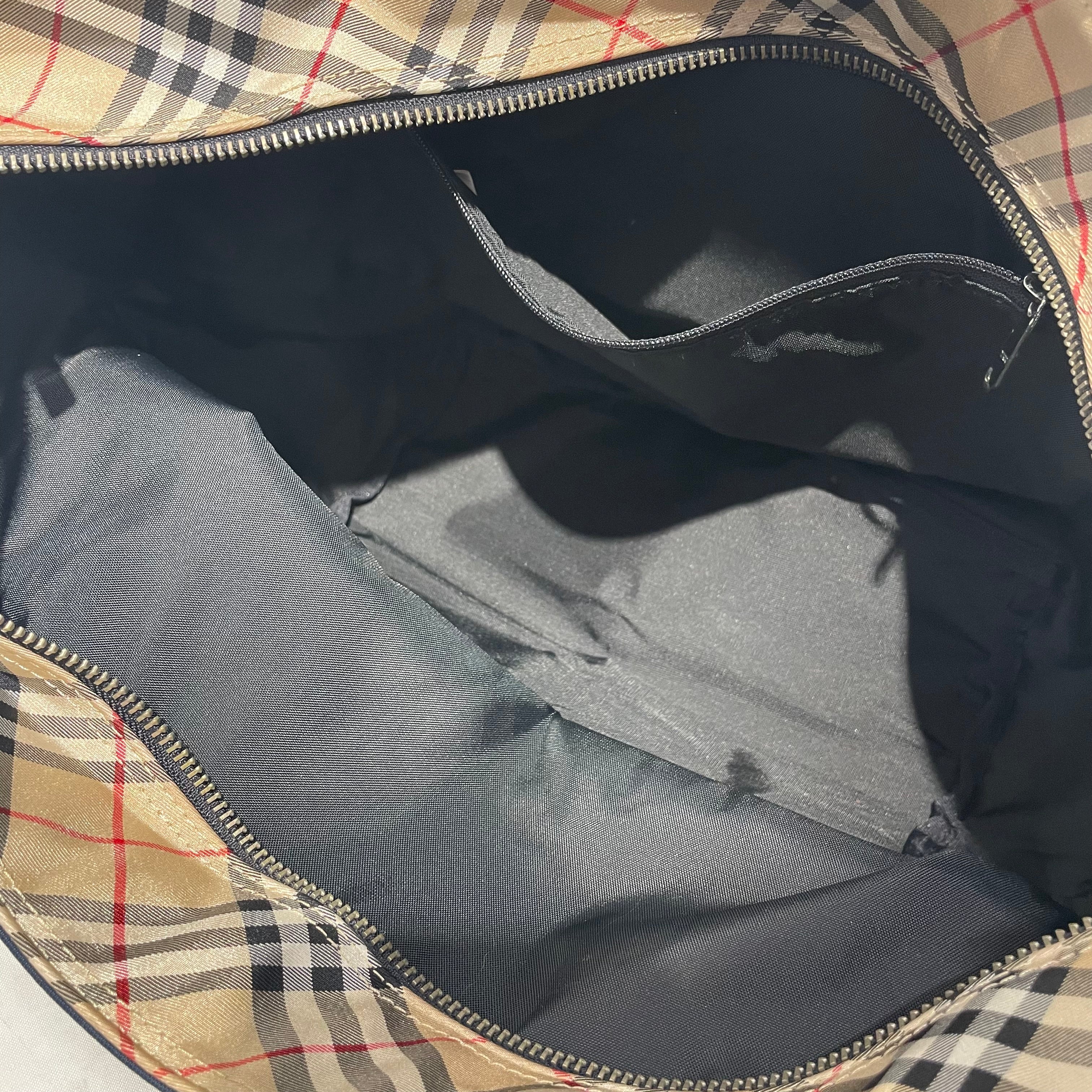BURBERRY LONDON/Hand Bag/Nylon/NVY/ view 4