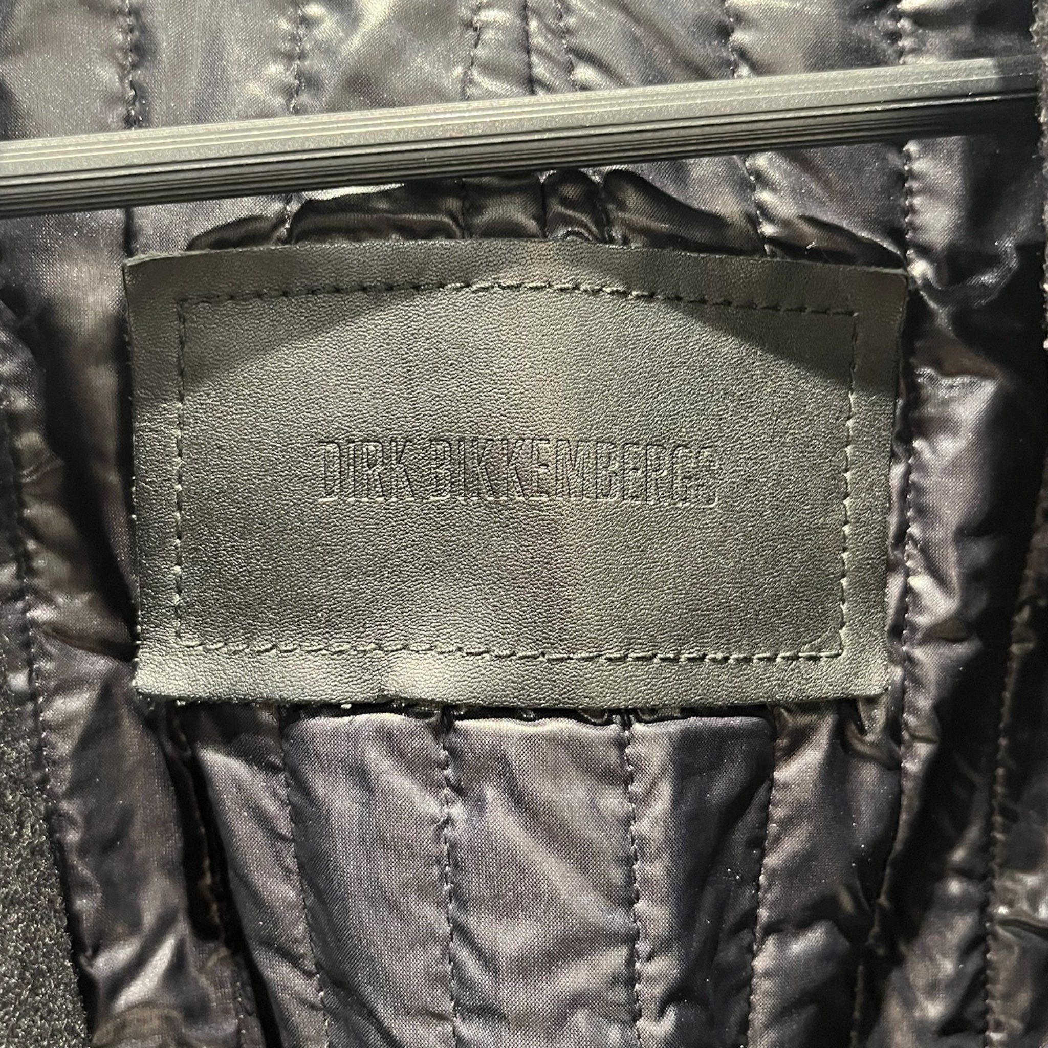 DIRK BIKKEMBERGS/Jacket/48/BLK/dirk zip up jacket view 3