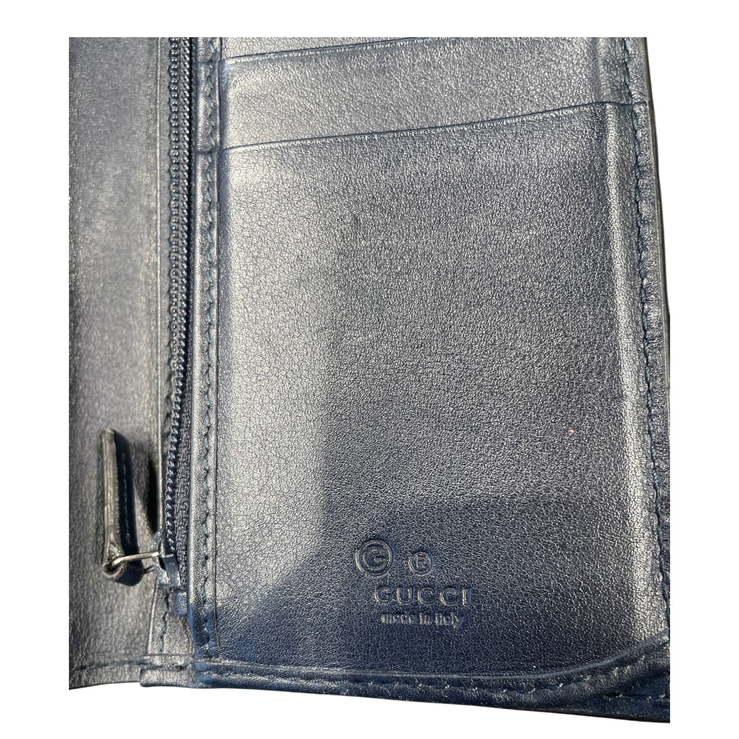GUCCI/Bag/Leather/NVY/gucci view 3