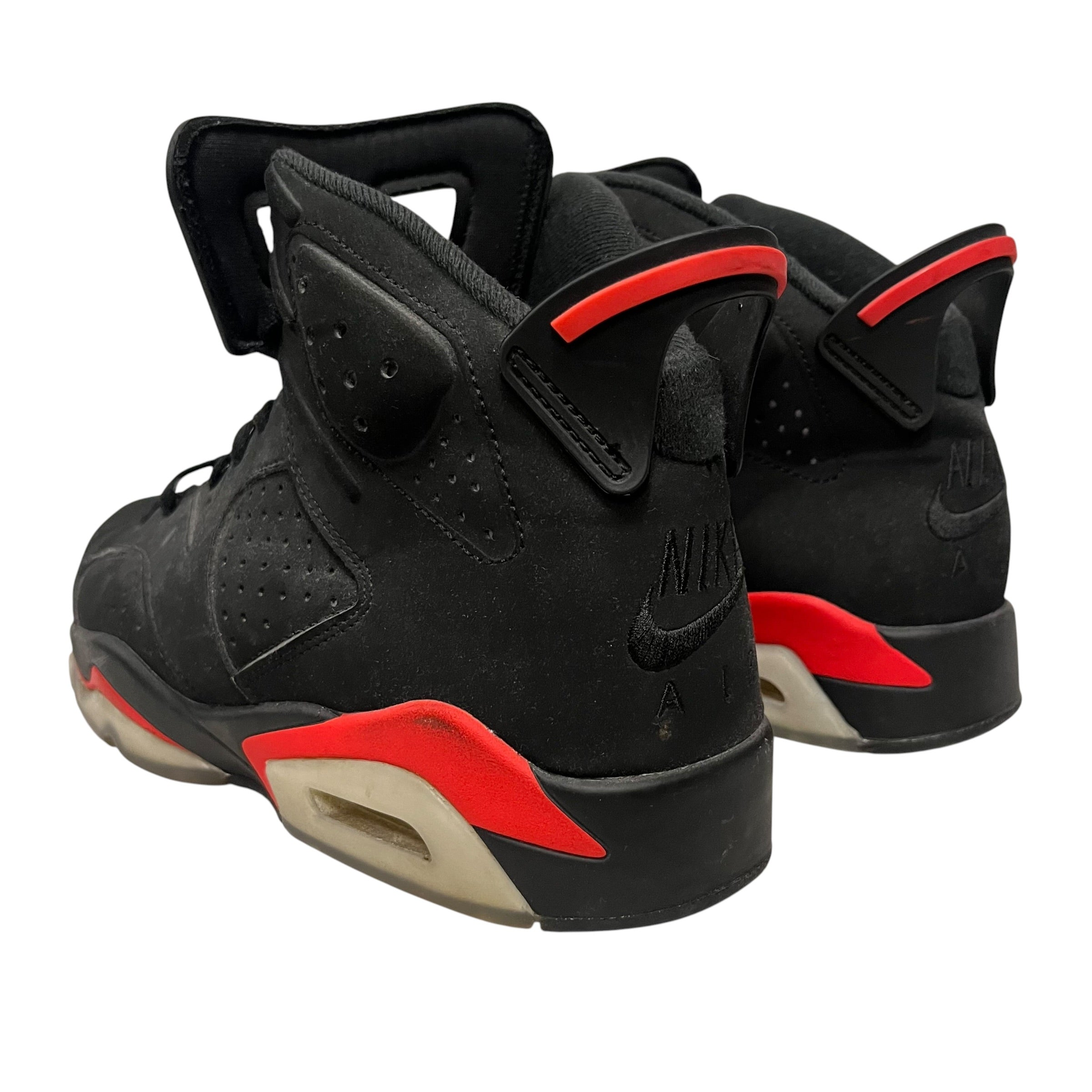 NIKE/Hi-Sneakers/US 9.5/Suede/BLK/6 OG black view 2