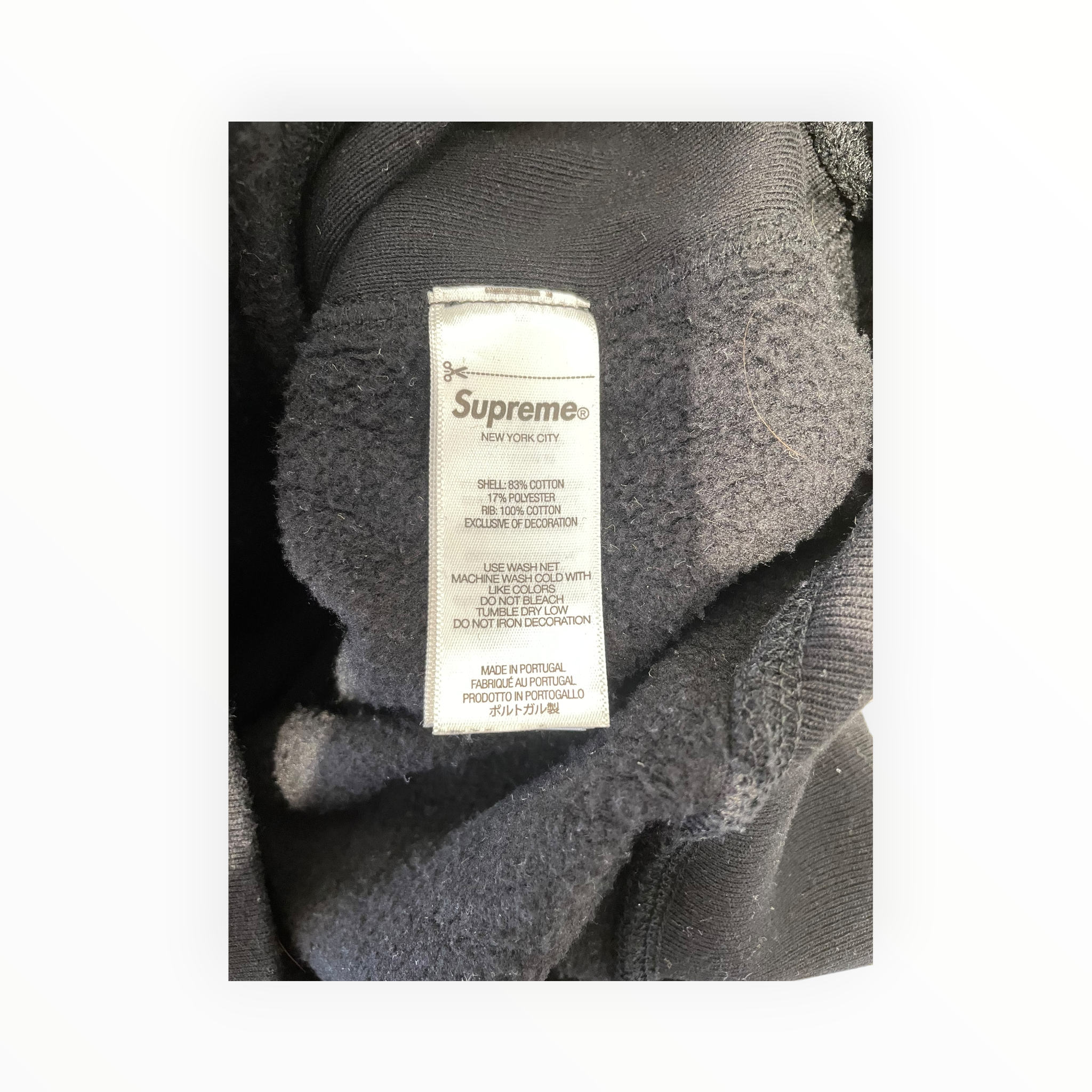 Supreme/Hoodie/XL/Cotton/BLK/Ghostface Red Drip view 4
