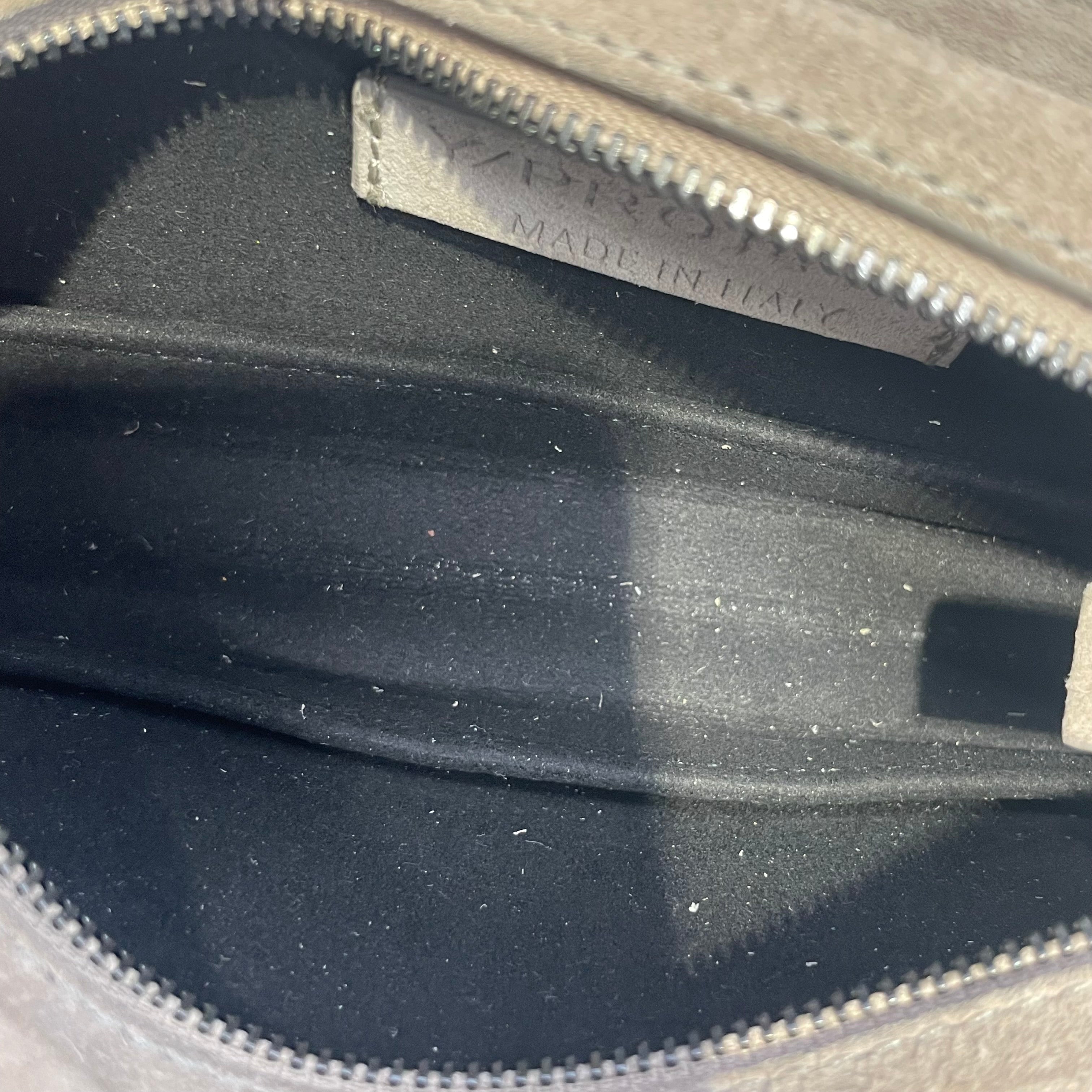 Y/PROJECT/Bag/Suede/BEG/suede accordian bag view 4