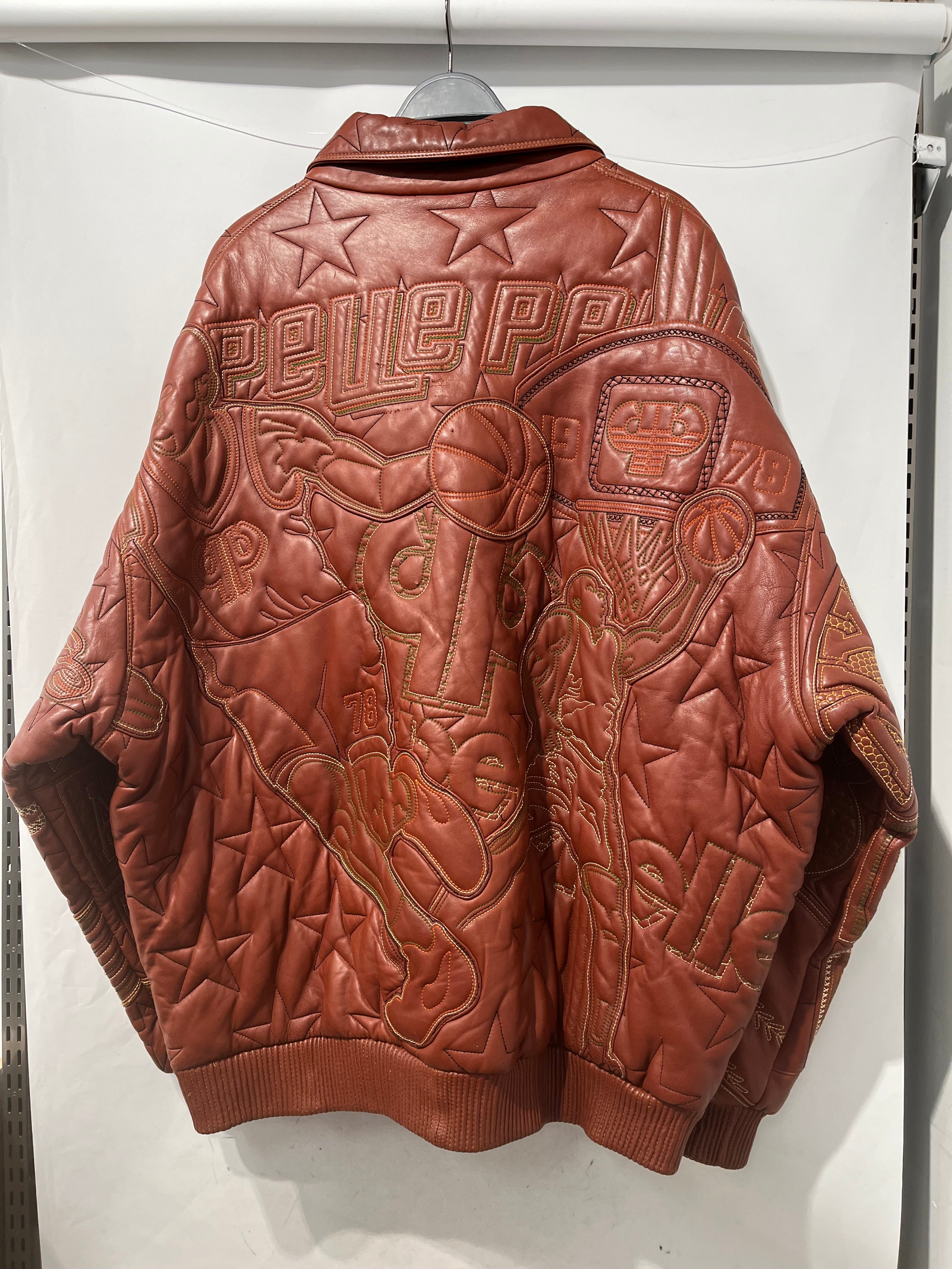 Pelle Pelle/Leather Jkt/54/Leather/BRW/EMBROIDERED MARC BUCHANANPELLE view 6