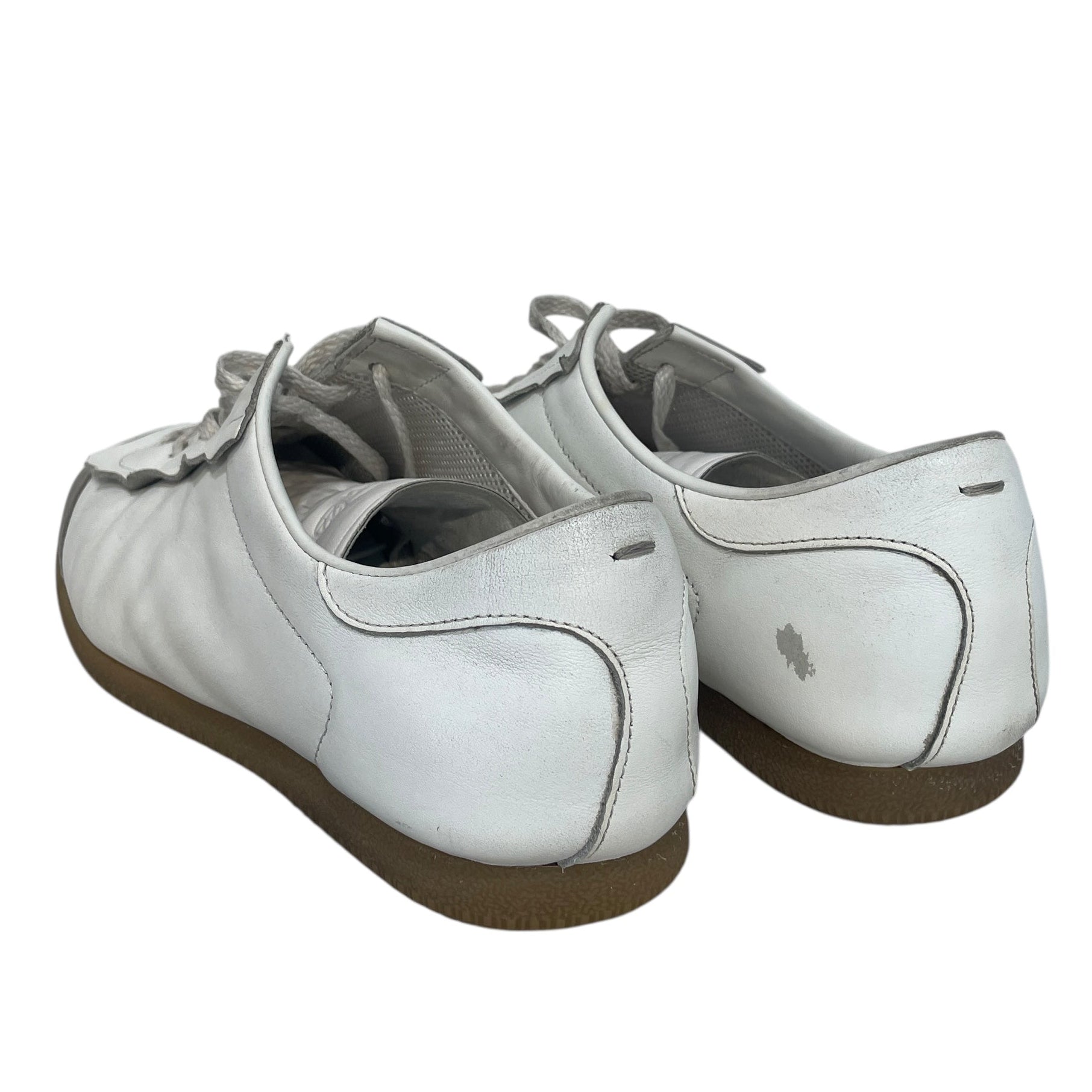 Maison Margiela/Low-Sneakers/EU 42/Leather/WHT/Gats view 2