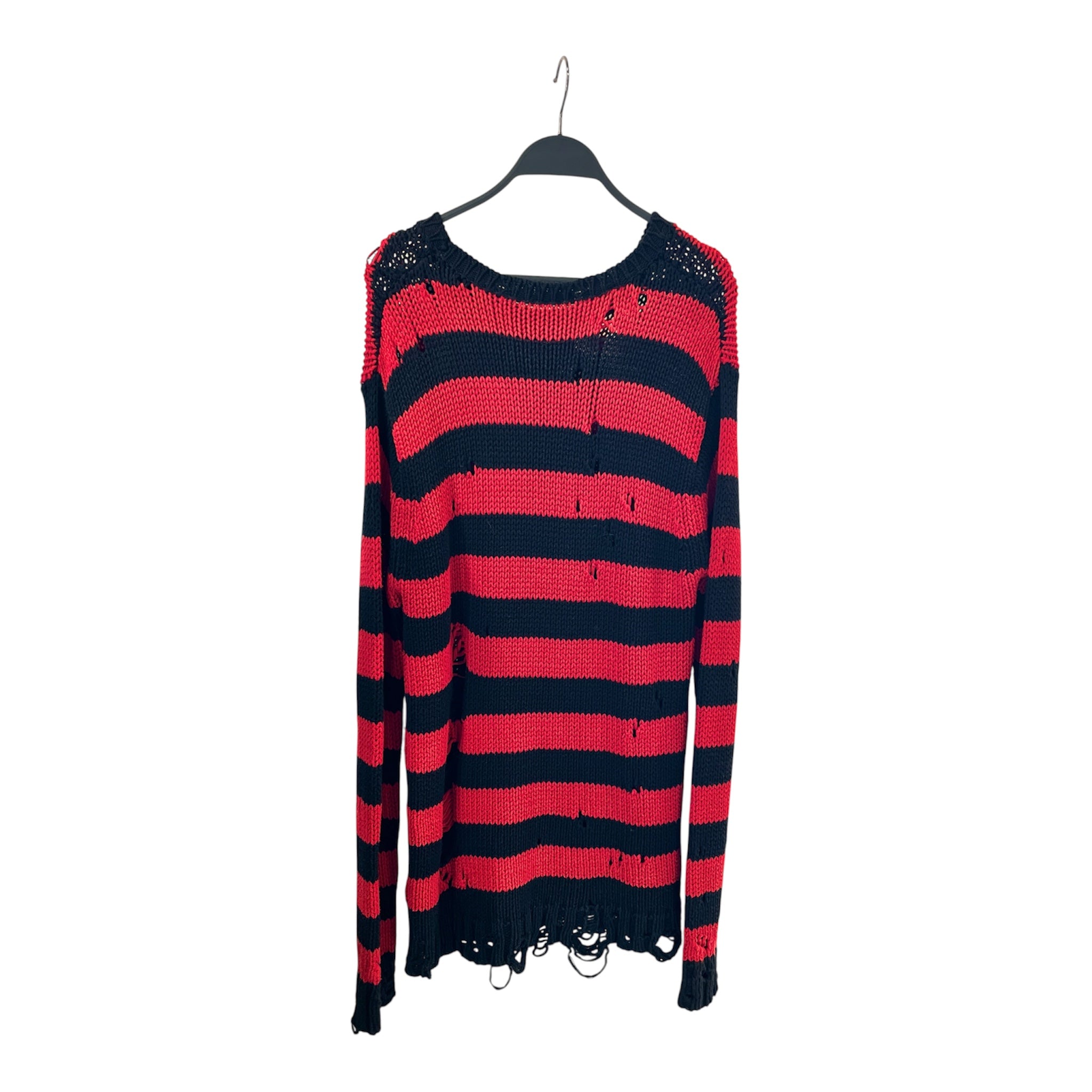 R13/Sweater/M/Stripe/Wool/RED/FREDDY KNIT view 2