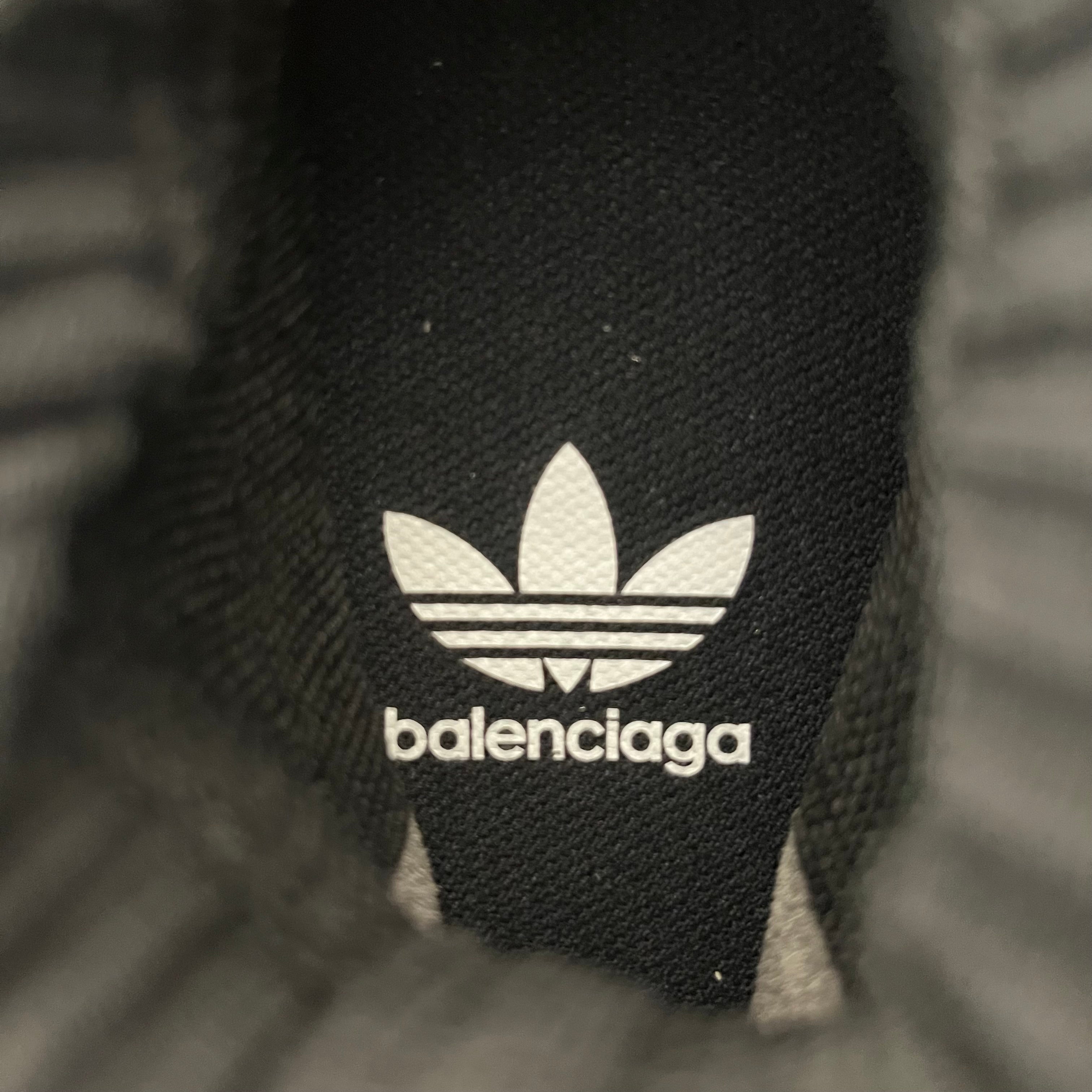 BALENCIAGA/adidas/Hi-Sneakers/EU 43/BLK/sock runner view 3