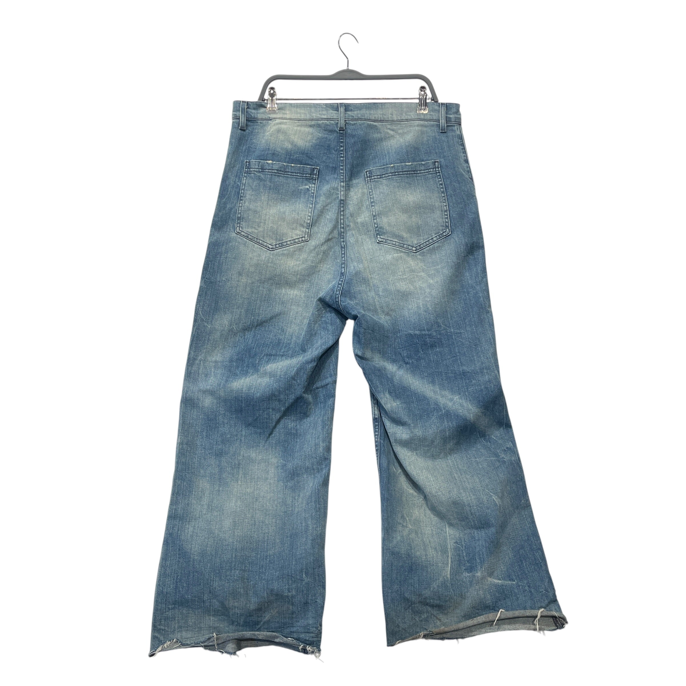 HELLSTAR/Pants/36/Cotton/IDG/WIDE LEG MED WASH FADED view 2