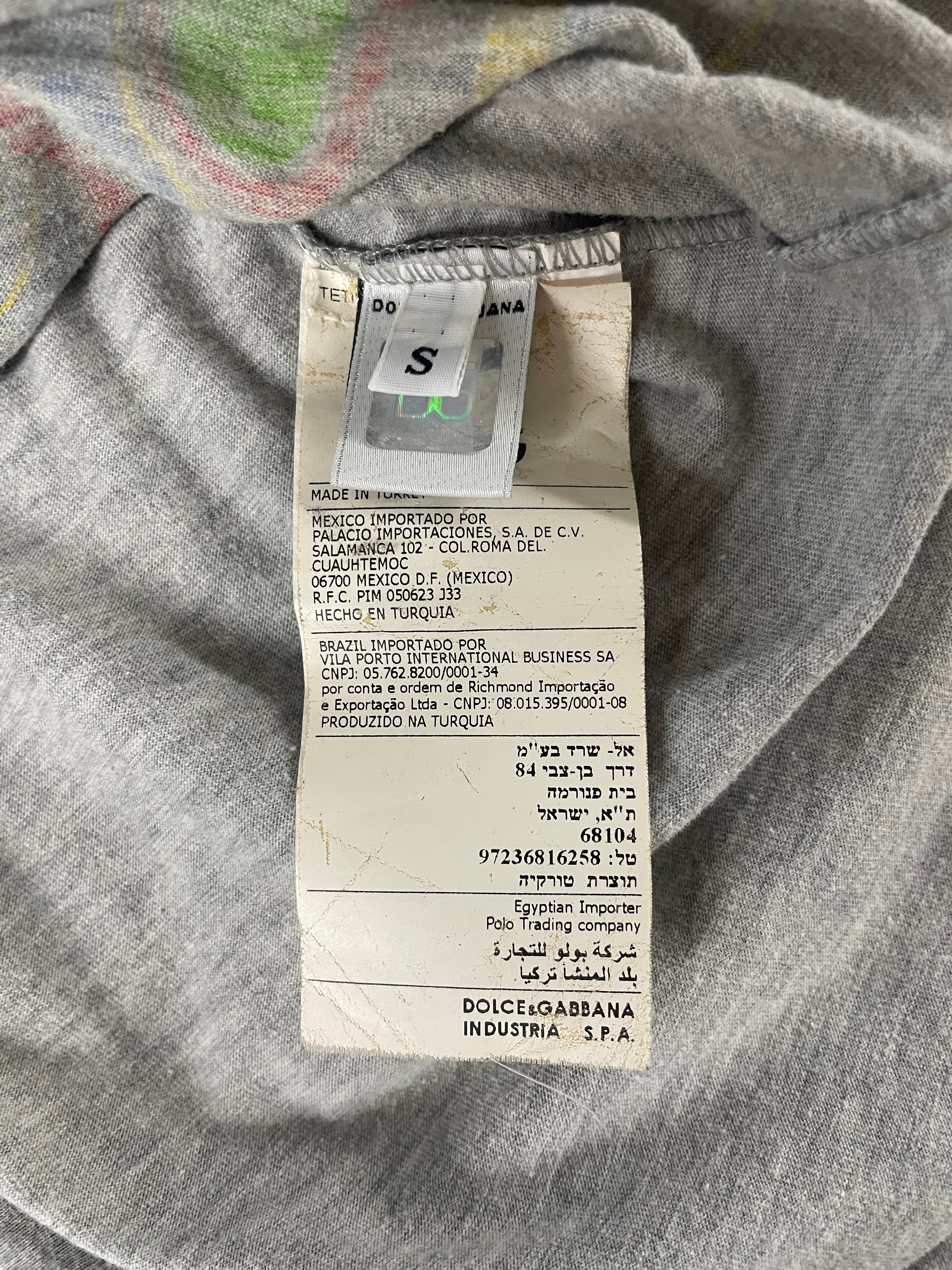 DOLCE&GABBANA/T-Shirt/S/Cotton/GRY/Graphic/CULT COMICS/R.F.C.PI050623J33 view 6