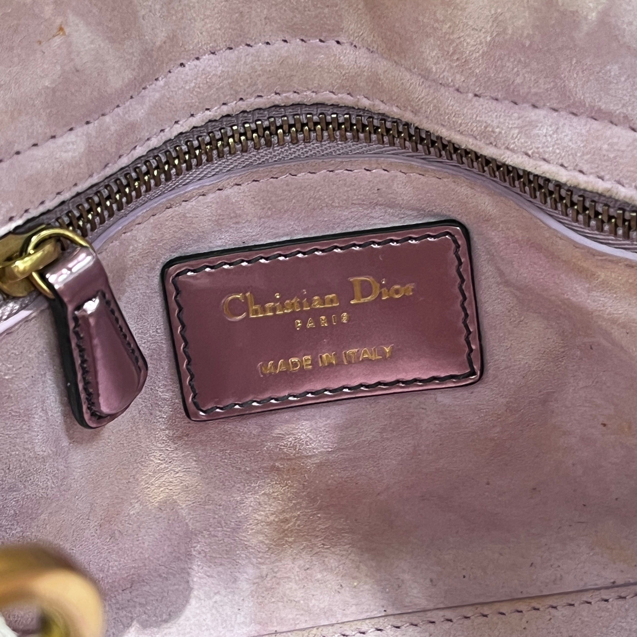 Christian Dior/Hand Bag/PPL/Mini lady w/ charms view 3