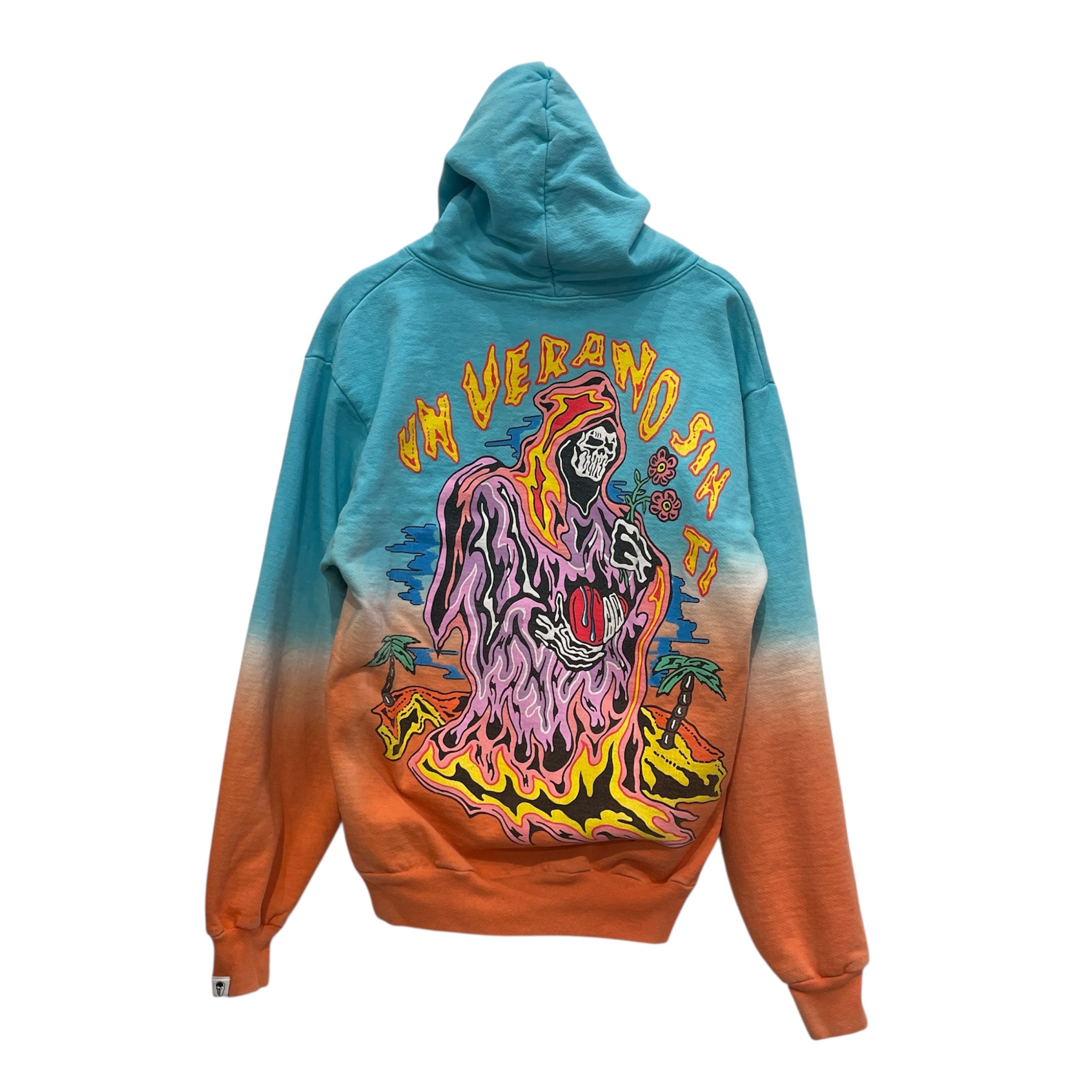 WARREN LOTAS/Hoodie/S/Cotton/BLU/BAD BUNNY HOODIE view 2