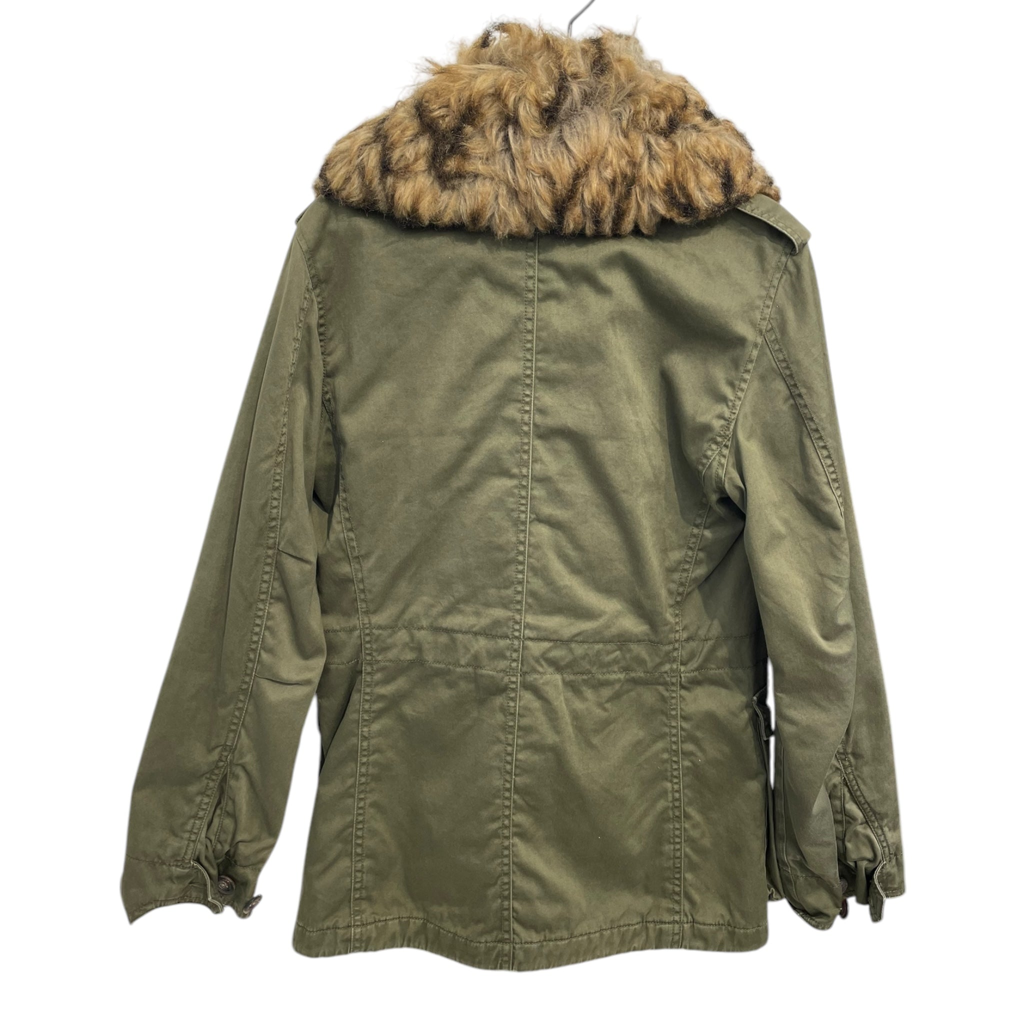 DIESEL/Mountain Parka/XS/Cotton/GRN/FUR COLLAR view 2