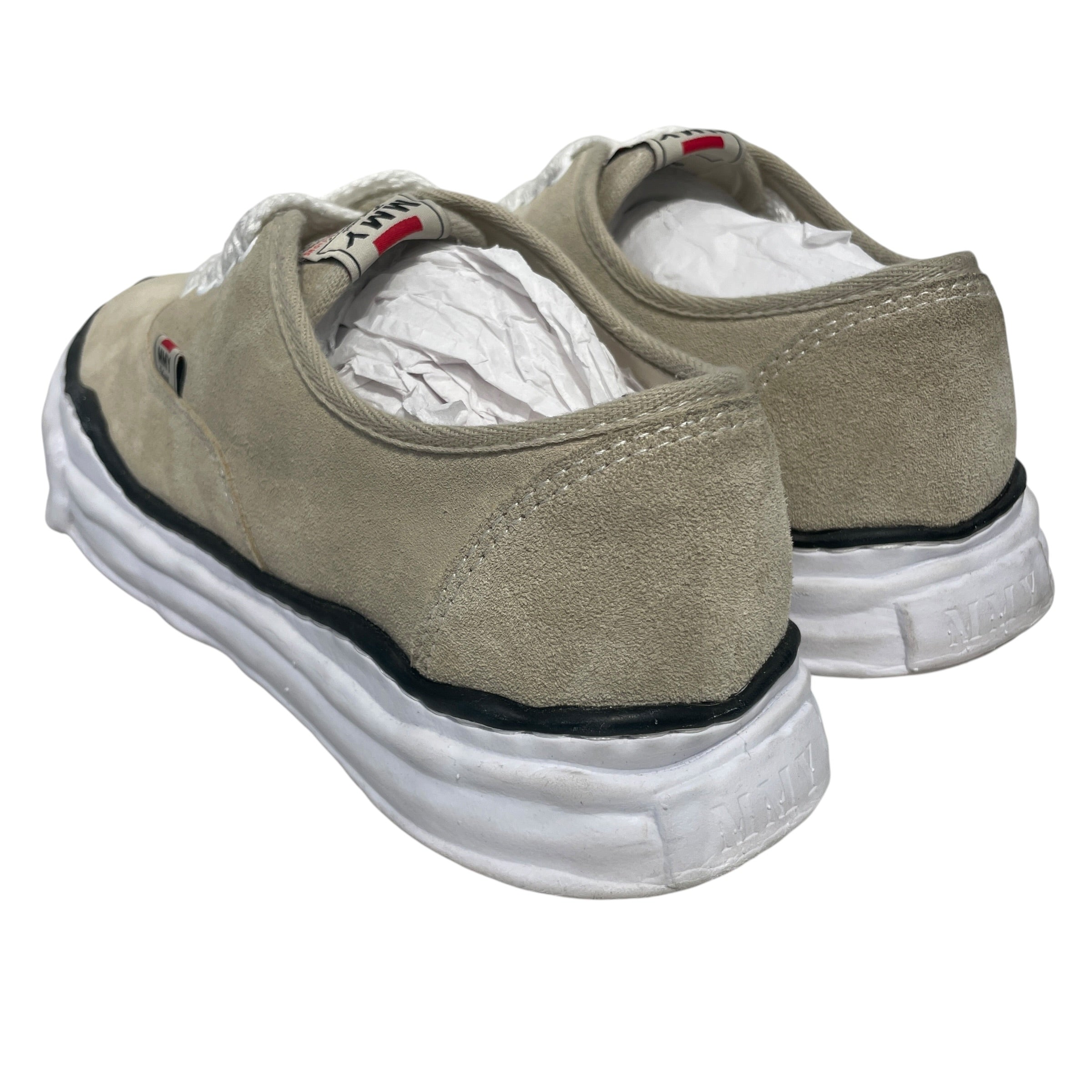MIHARA YASUHIRO/Low-Sneakers/EU 43/Suede/CRM/Creme/white view 2