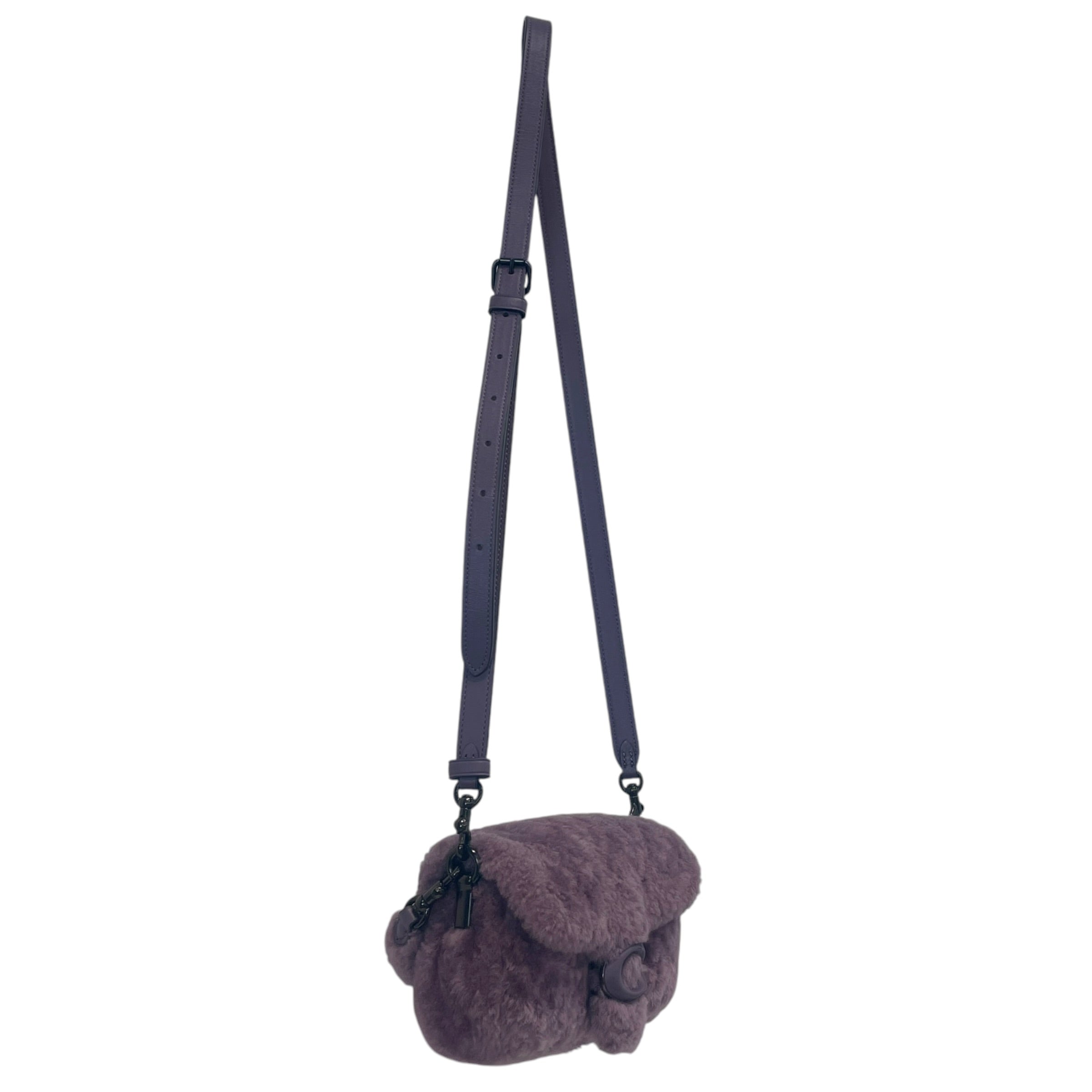 COACH/Hand Bag/Fake Fur/PPL/pillow tabby view 6