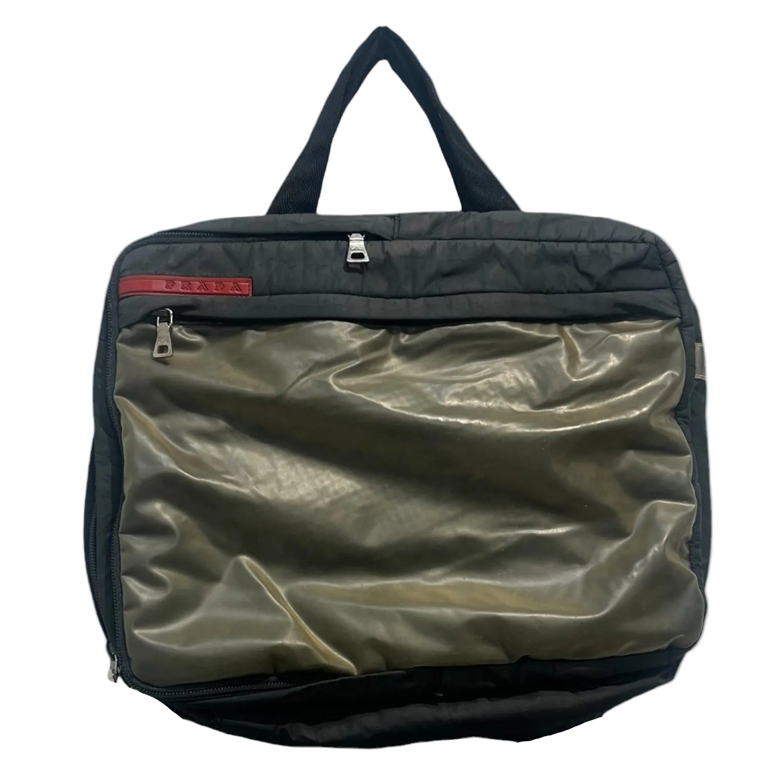 PRADA SPORT/Bag/Nylon/GRN/NYLON SPORT MESSEGER BAG view 1