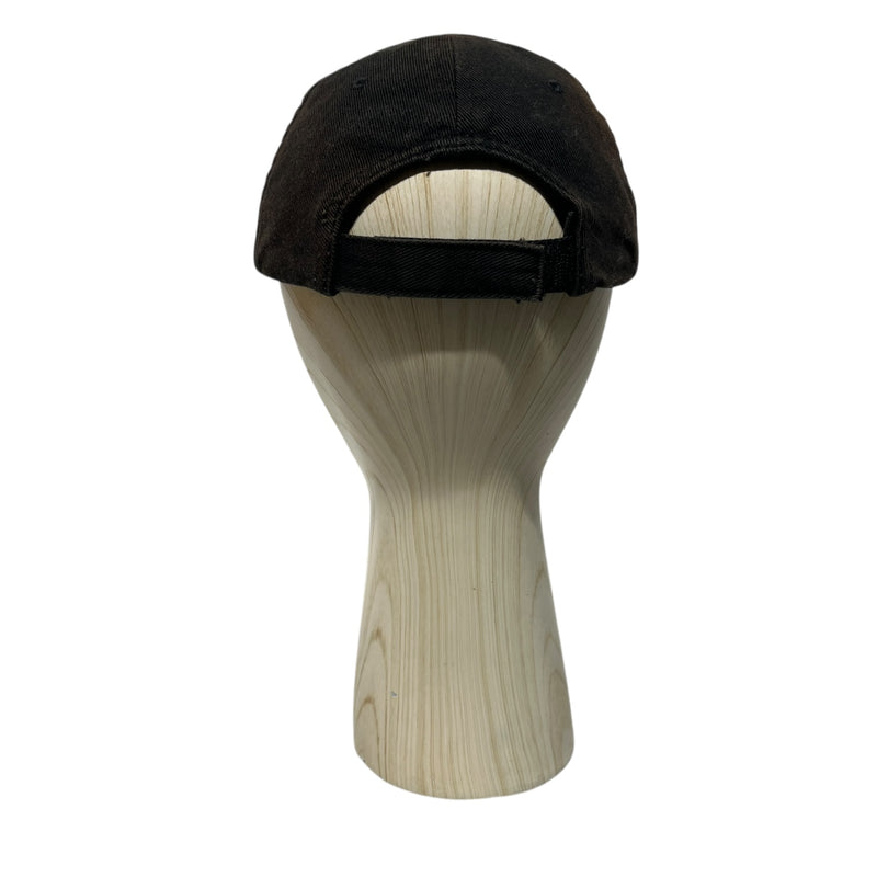 BALENCIAGA/Hat/Graphic/Cotton/BLK/DISTRESSED BB