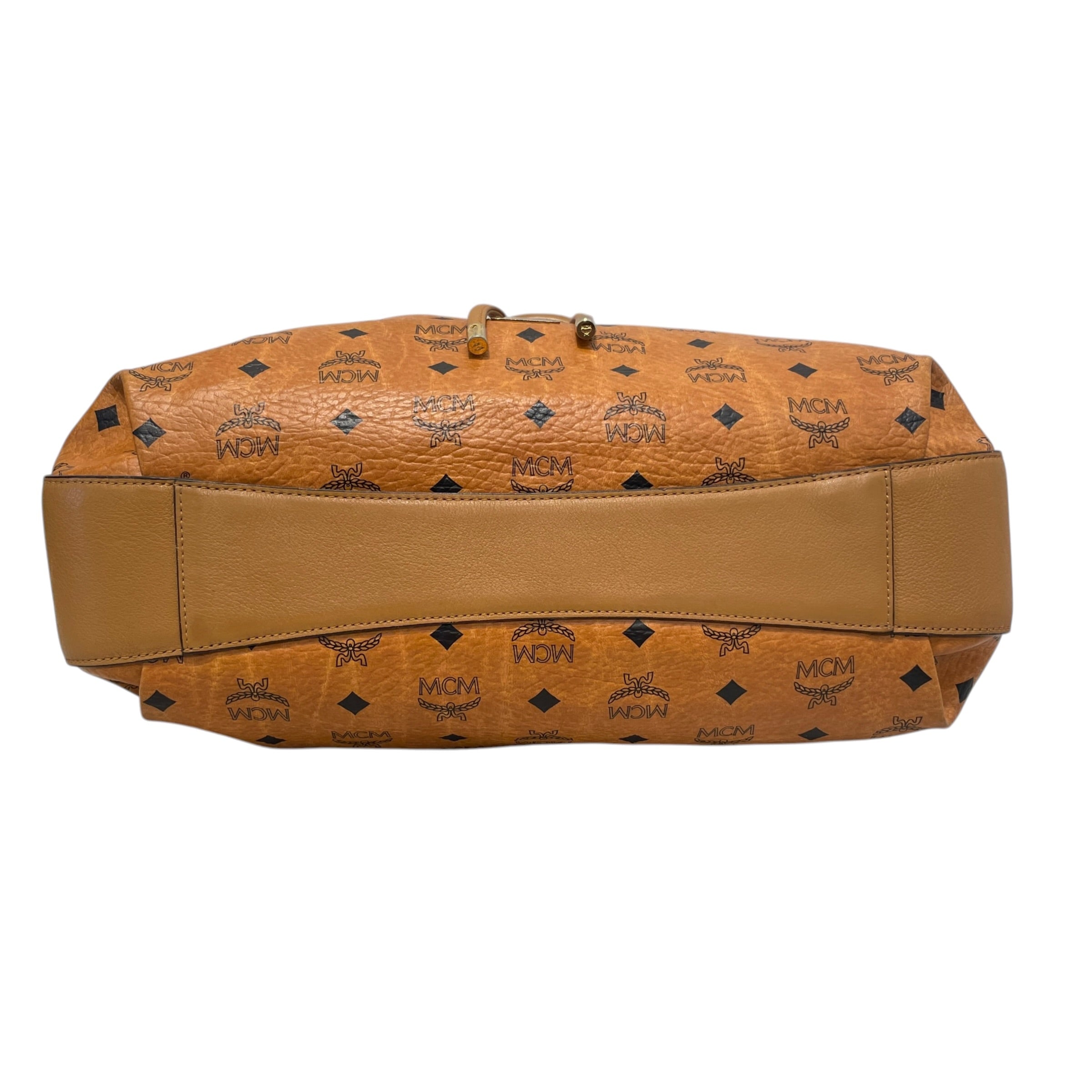 MCM/Hand Bag/Monogram/Leather/BRW/Monogram Hand bag view 3