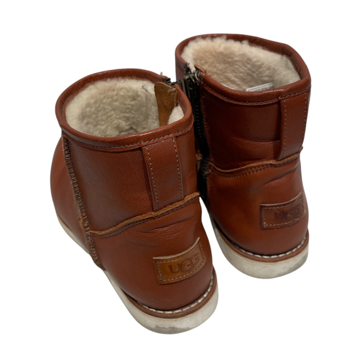 UGG australia/Boots/US 10.5/Leather/ORN/ view 2