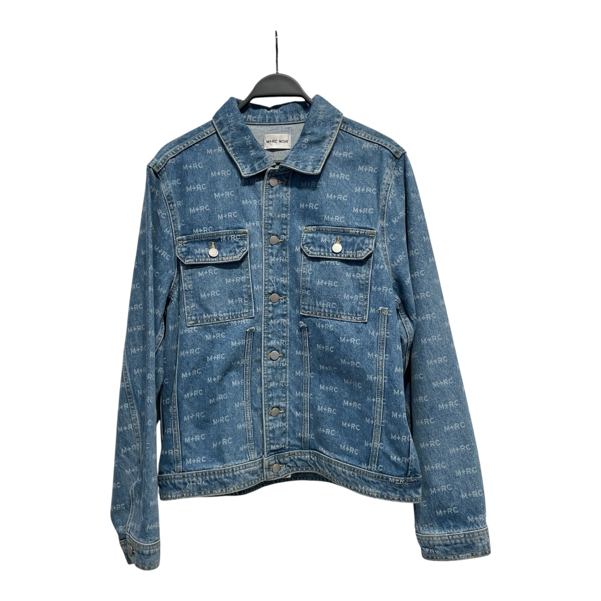 M+RC NOIR/Denim Jkt/L/Denim/IDG/All Over Print/ALL OVER PRINT M+RC NOIR view 1