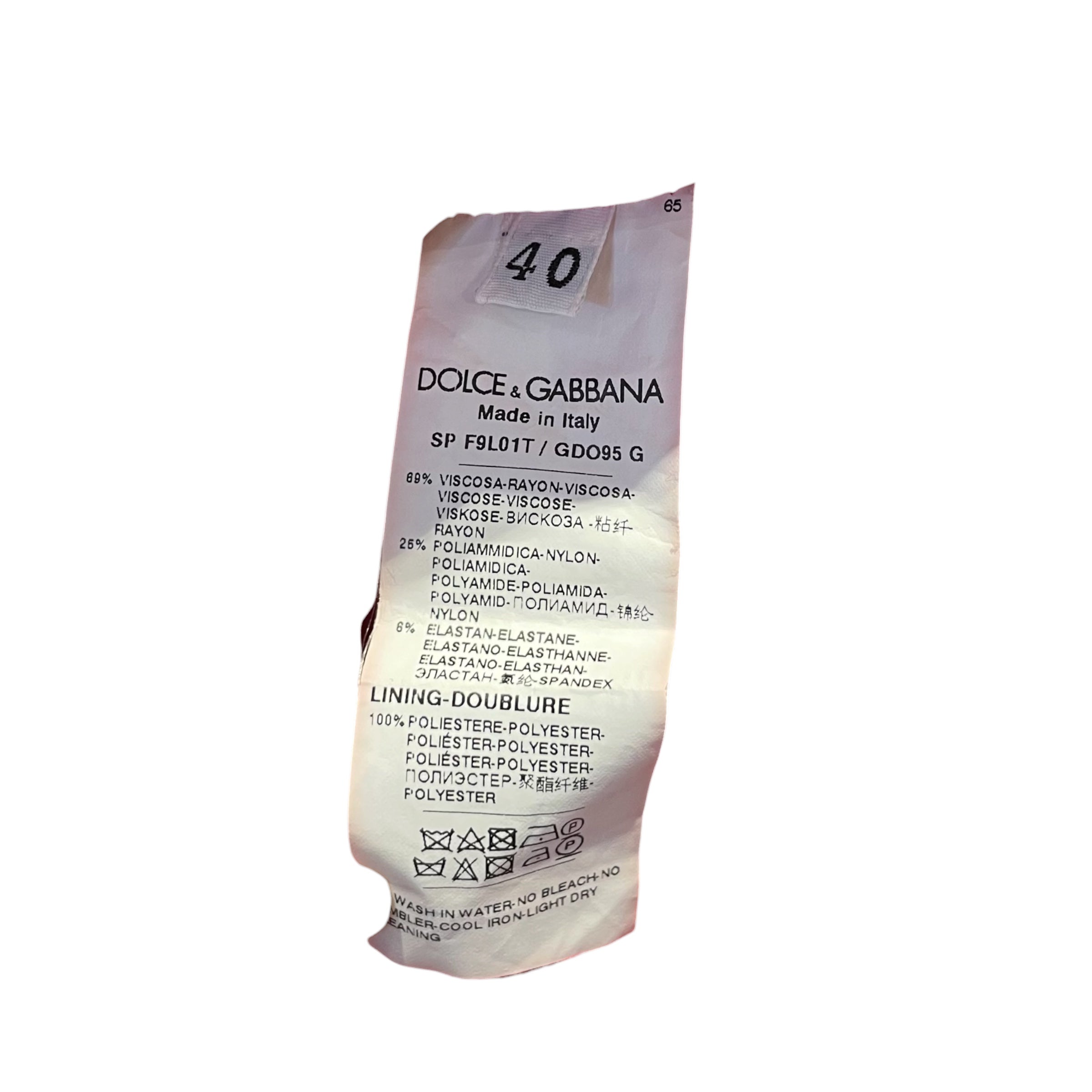 DOLCE&GABBANA/Quilted Jkt/40/Cotton/RED/Dolce&Gabana  Jersey Jkt view 4