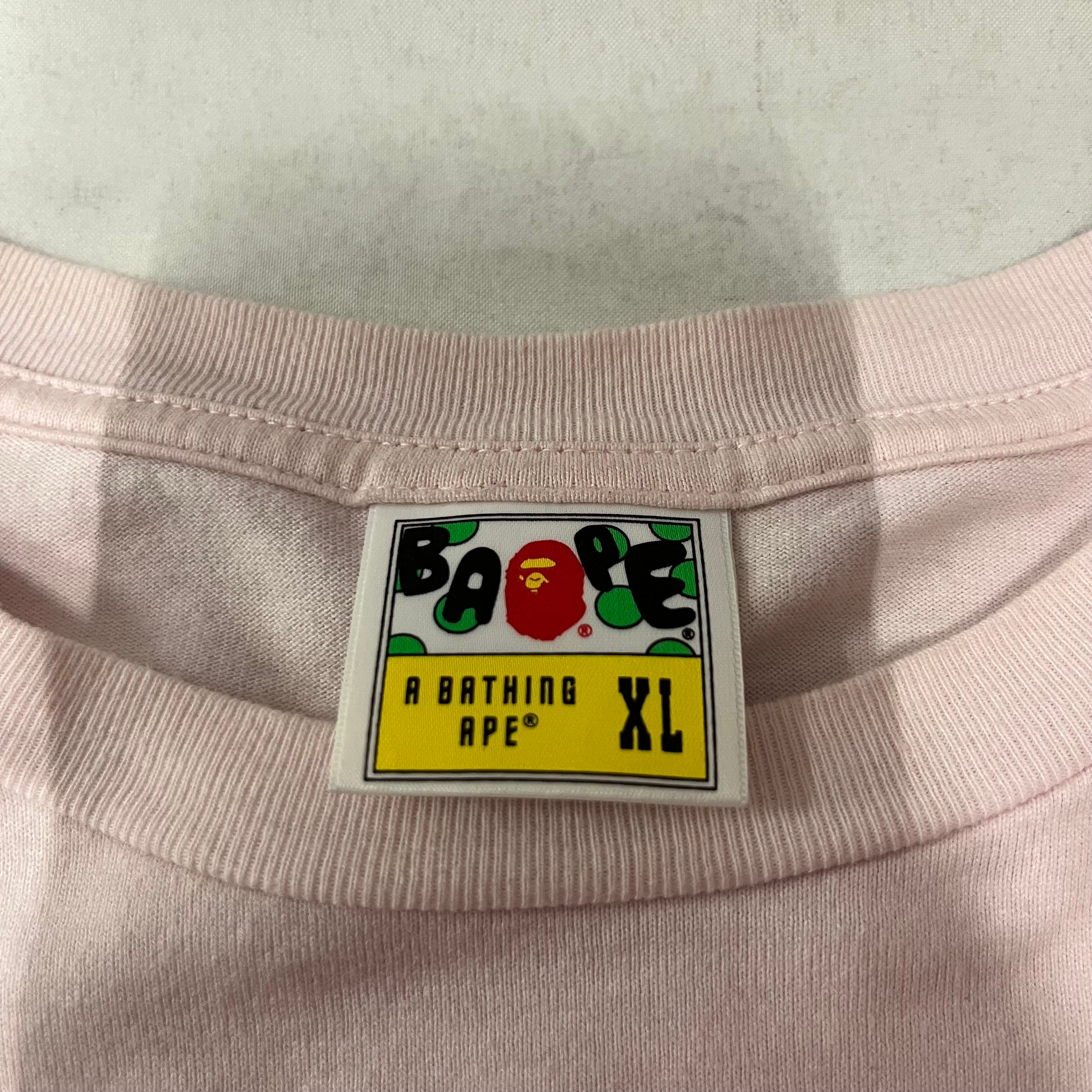 A BATHING APE/T-Shirt/XL/Cotton/WHT/sakura trees view 3