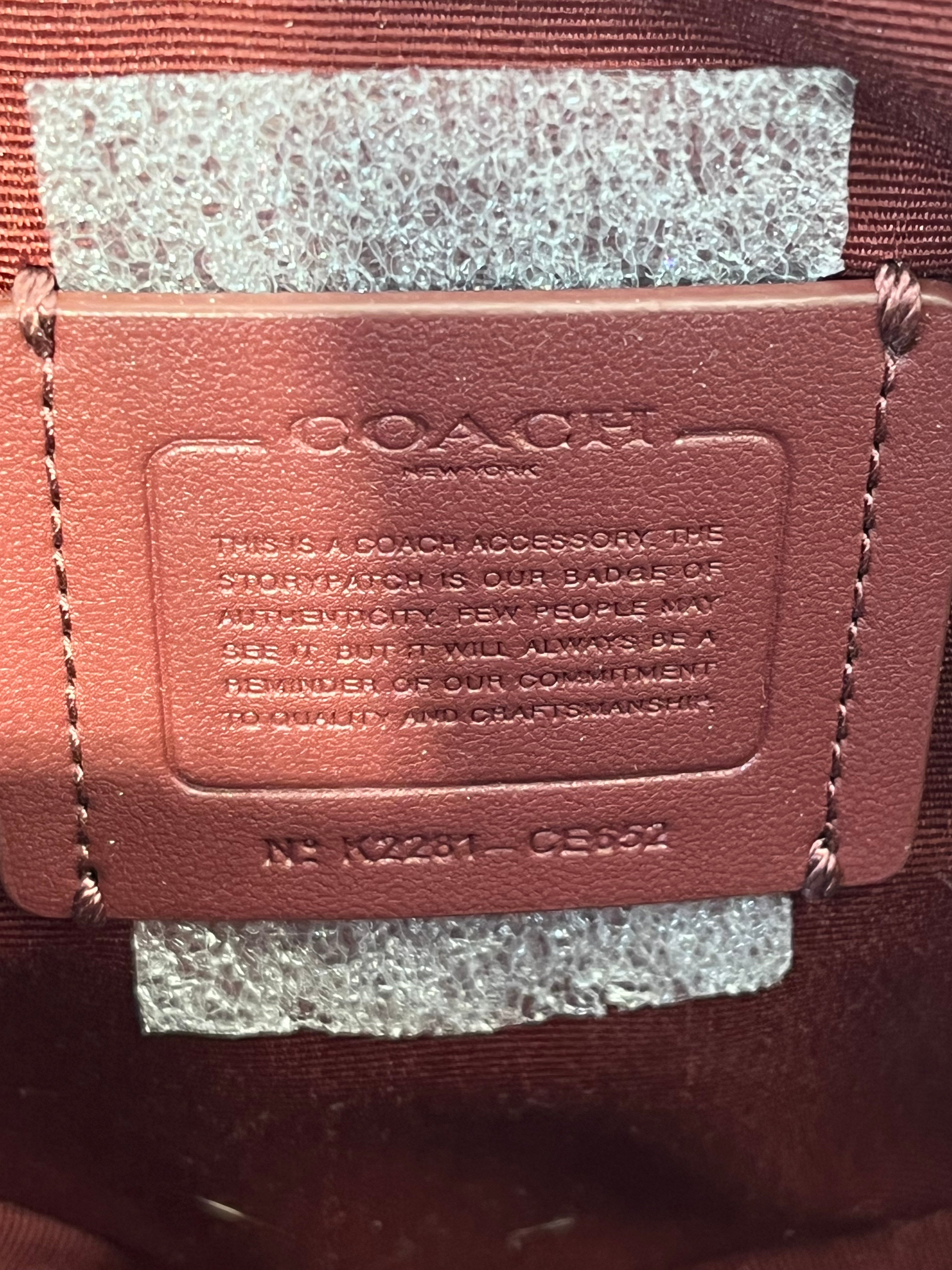 COACH/Cross Body Bag/Leather/RED/Heart Bag view 9