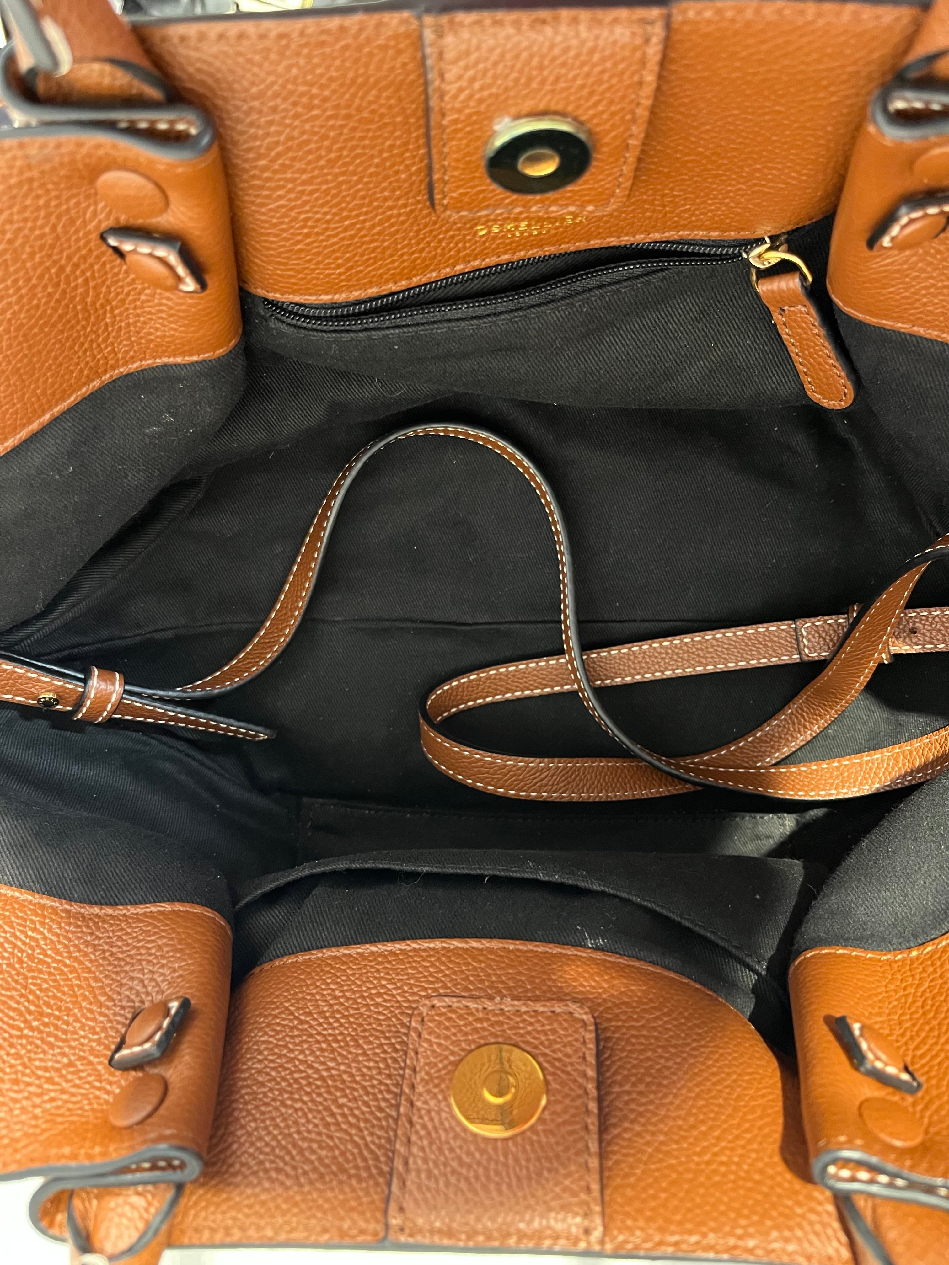 DEMELLIER/Tote Bag/Leather/CML/ view 4