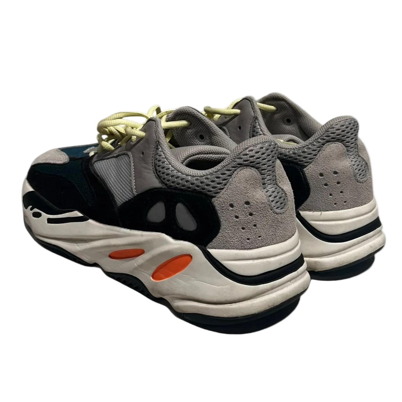 YEEZY/Low-Sneakers/US 12/Cotton/GRY/ART B75571 Waverunner view 2