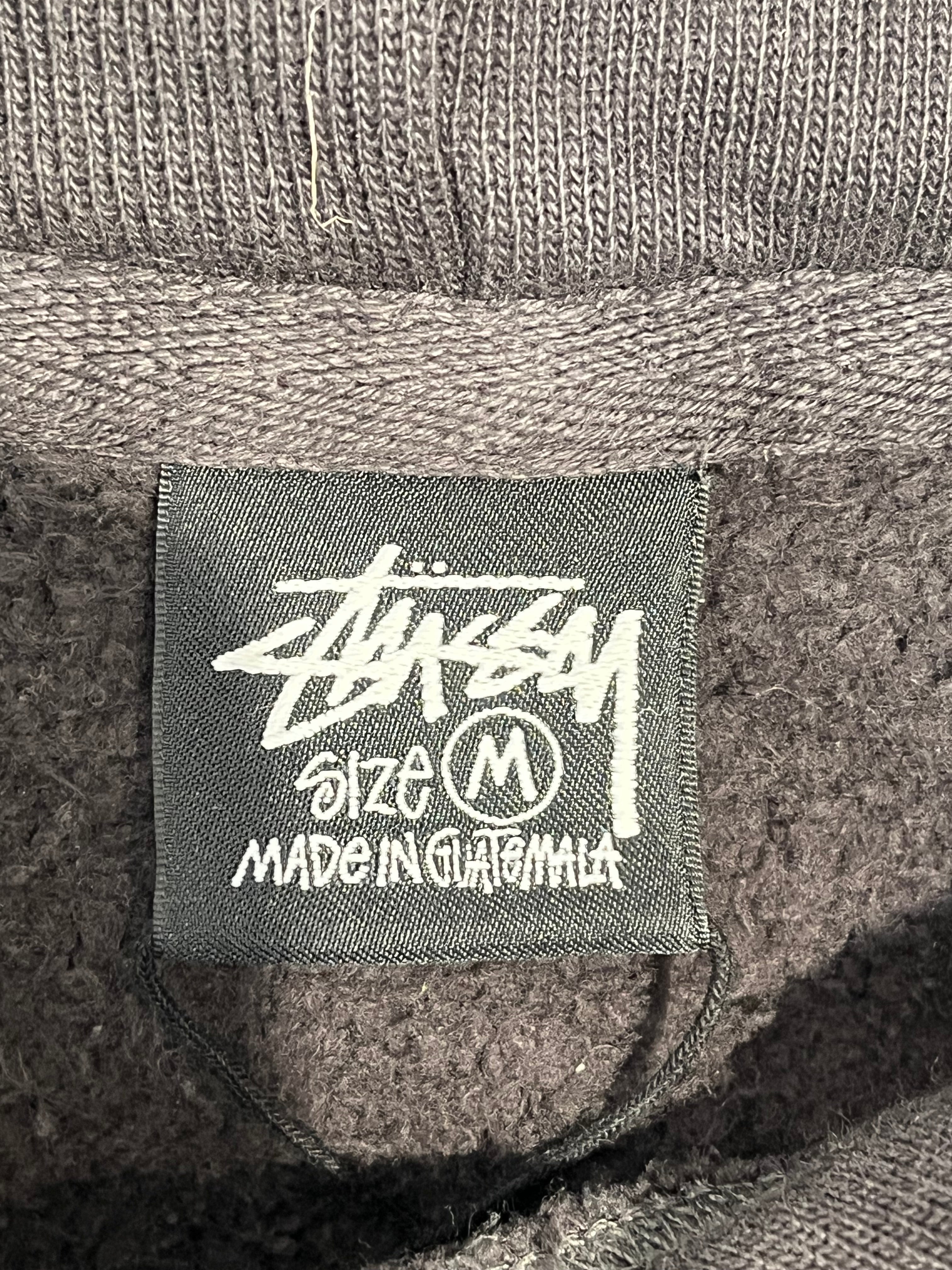 STUSSY/Hoodie/S/Cotton/BLK/8 ball logo view 3
