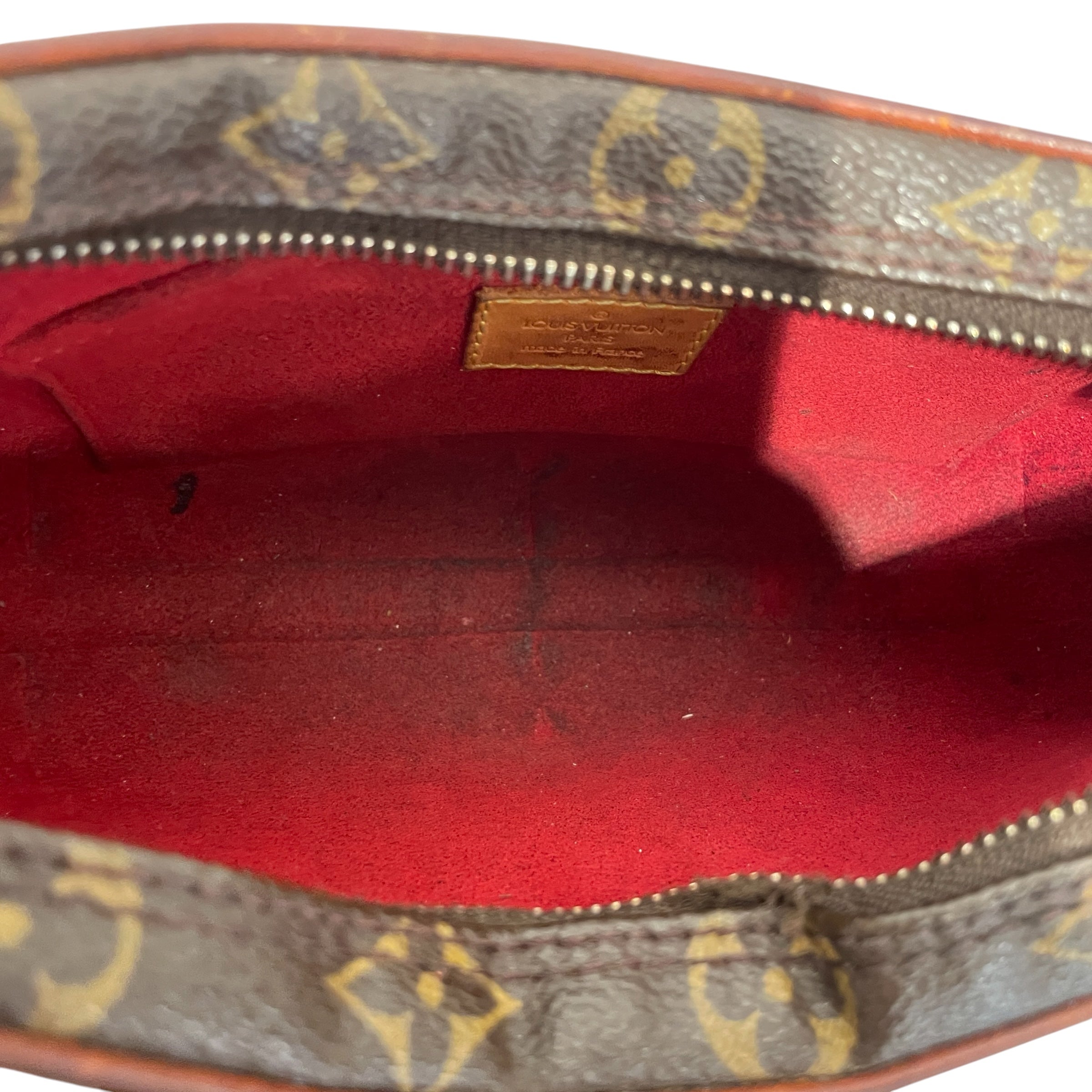 LOUIS VUITTON/Hand Bag/Leather/BRW/LV MONOGRAM CROISSANT PM view 4