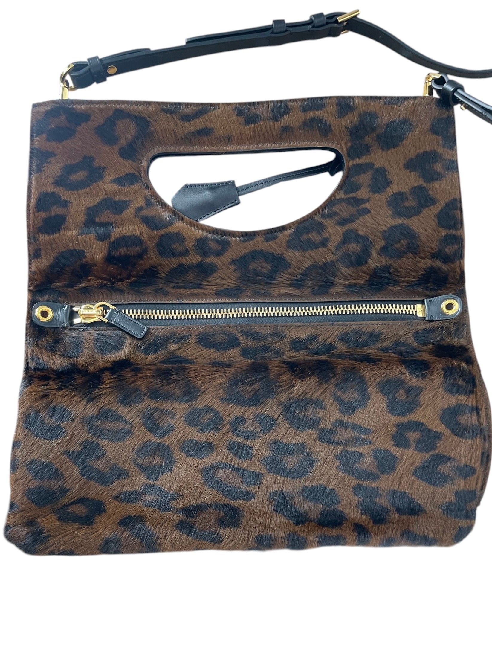 TOM FORD/Clutch Bag/Animal Pattern/Fur/BRW/ALIX MODEL CHEETAH CALF HAIR view 2