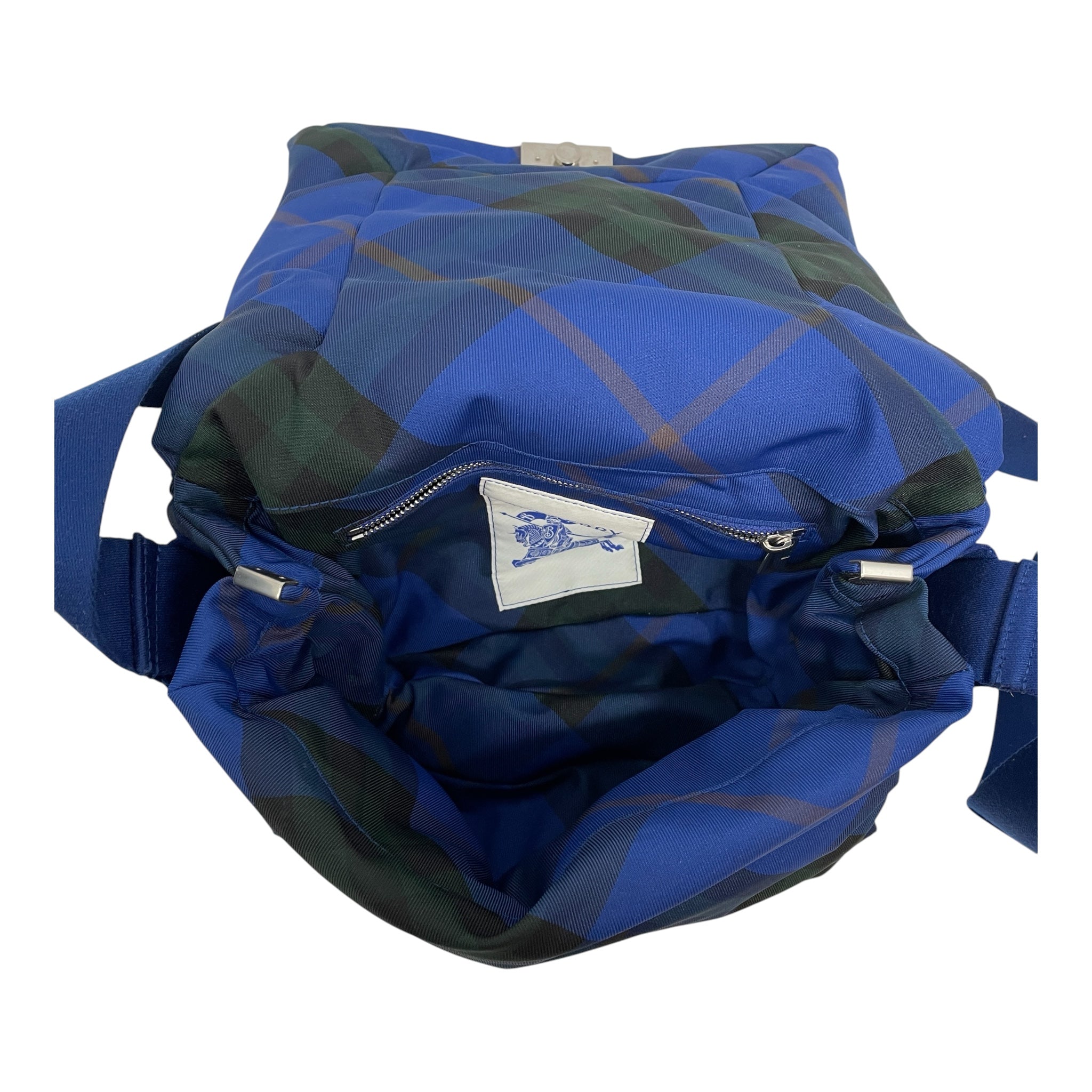 BURBERRY BLUE LABEL/Hand Bag/Plaid/BLU/CHECK PILLOW BAG view 4