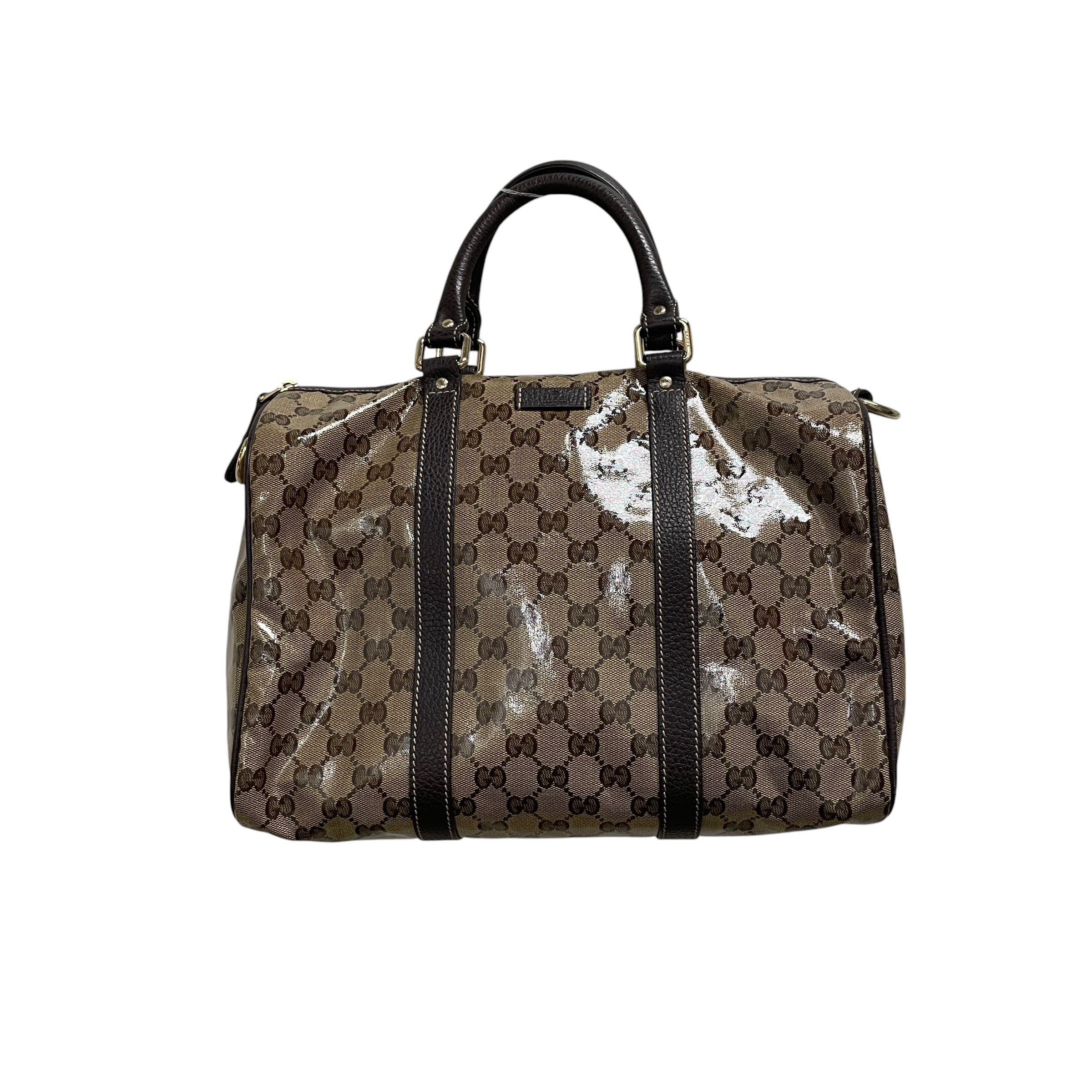 GUCCI/Hand Bag/Monogram/Leather/BRW/SHINY/ 265697 view 1