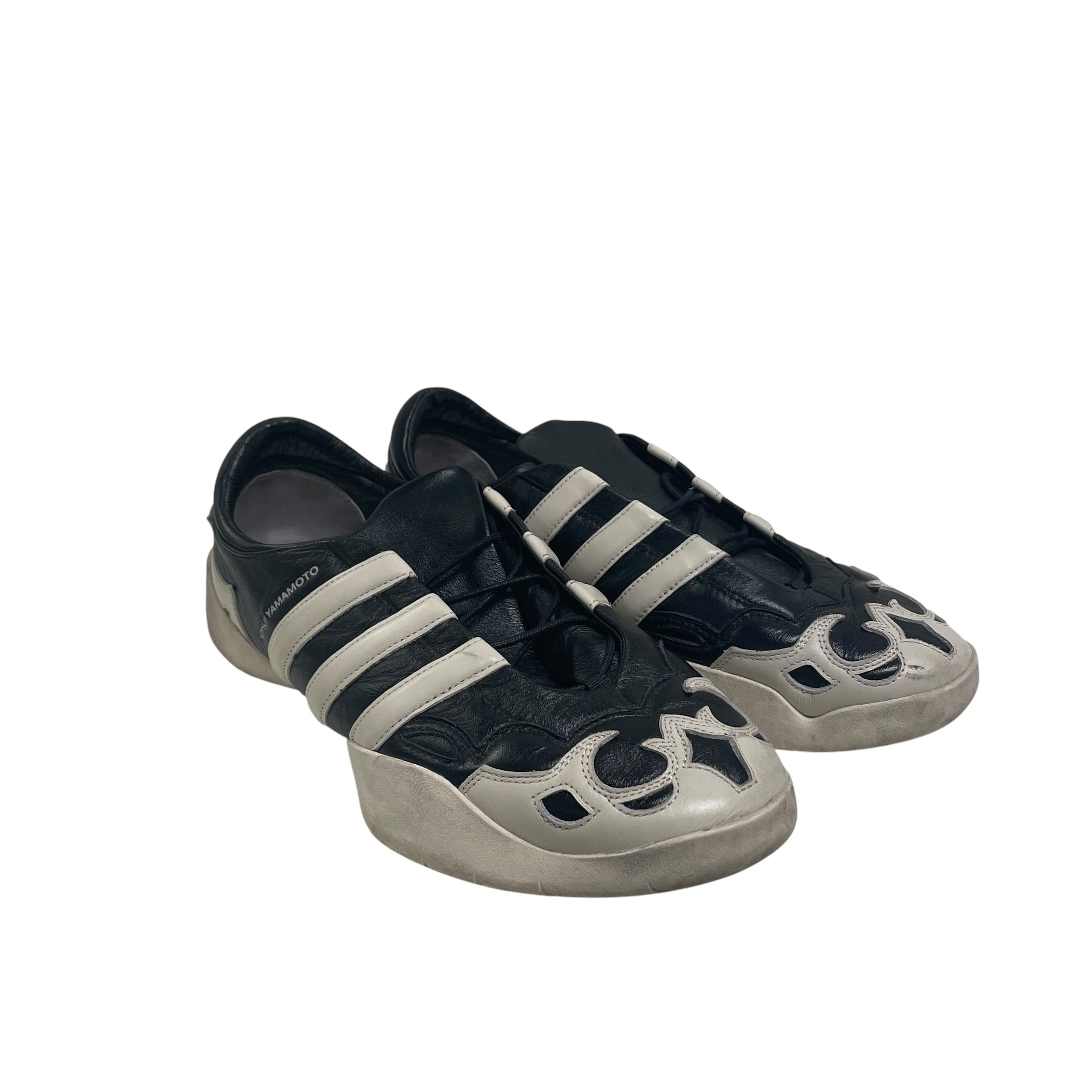 YOHJI YAMAMOTO/adidas/Low-Sneakers/US 11.5/Leather/BLK/REGU MARY view 1